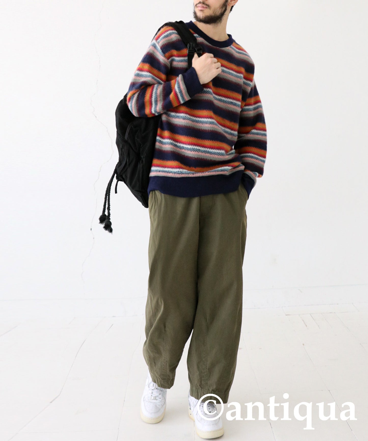 Stripe Knit Men's