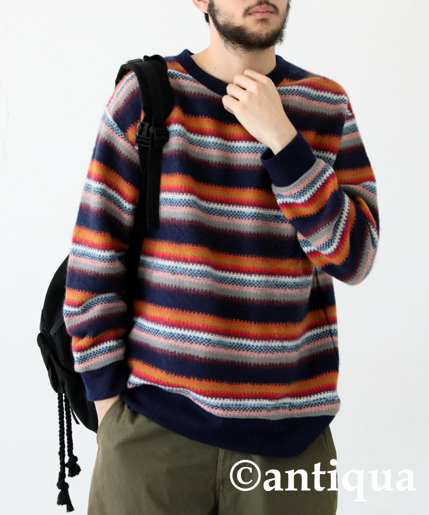 Stripe Knit Men's