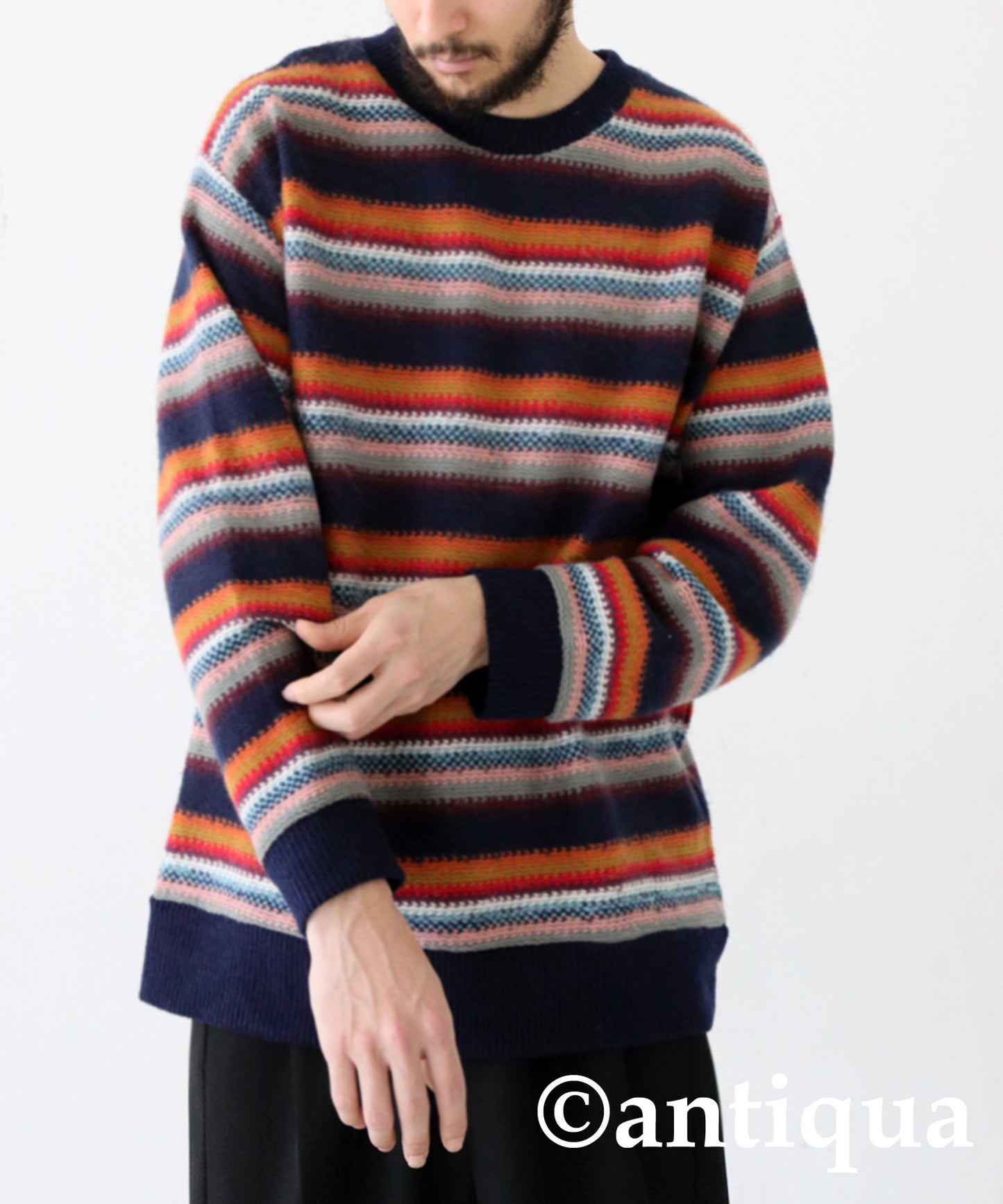 Stripe Knit Men's