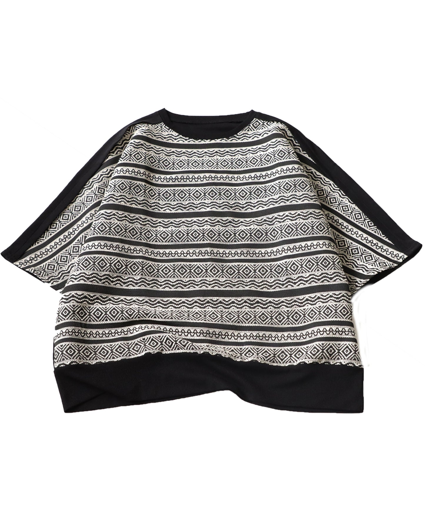 Jacquard X Jersey Fabric Tops Men's