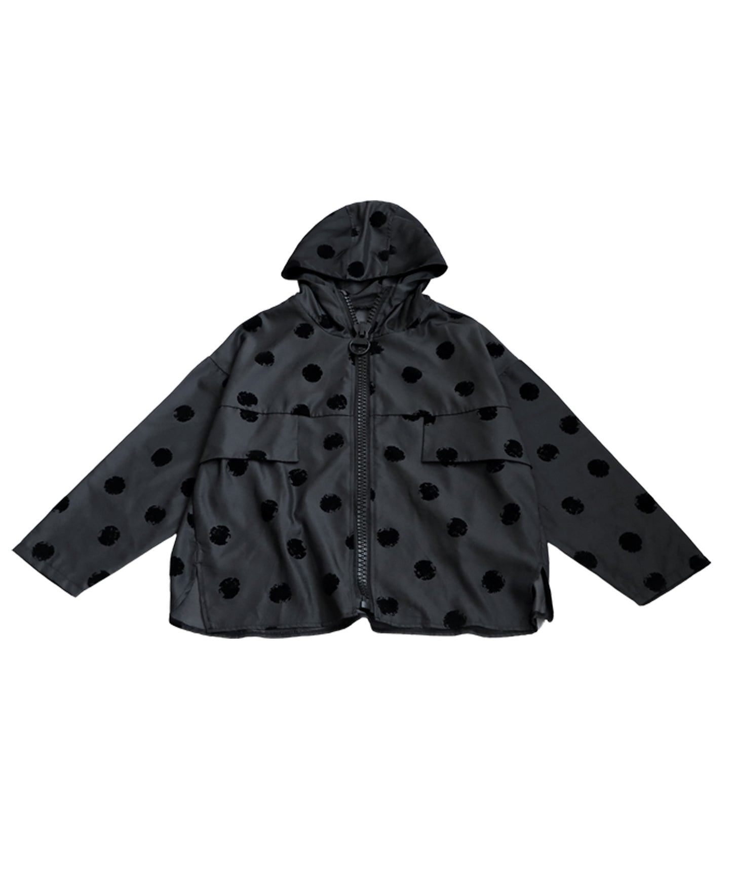 Dot Zipper Jacket Ladies