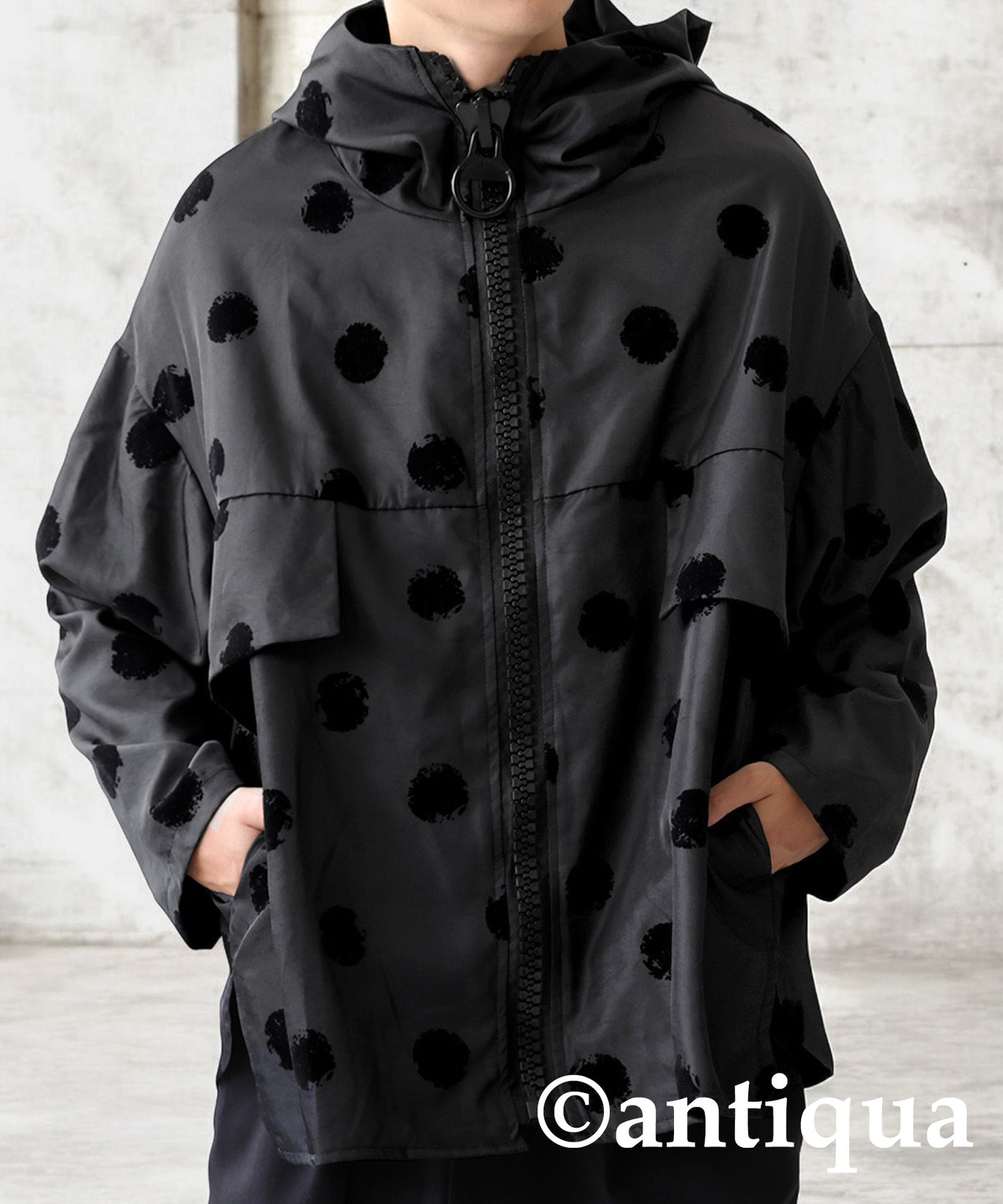 Dot Zipper Jacket Men's