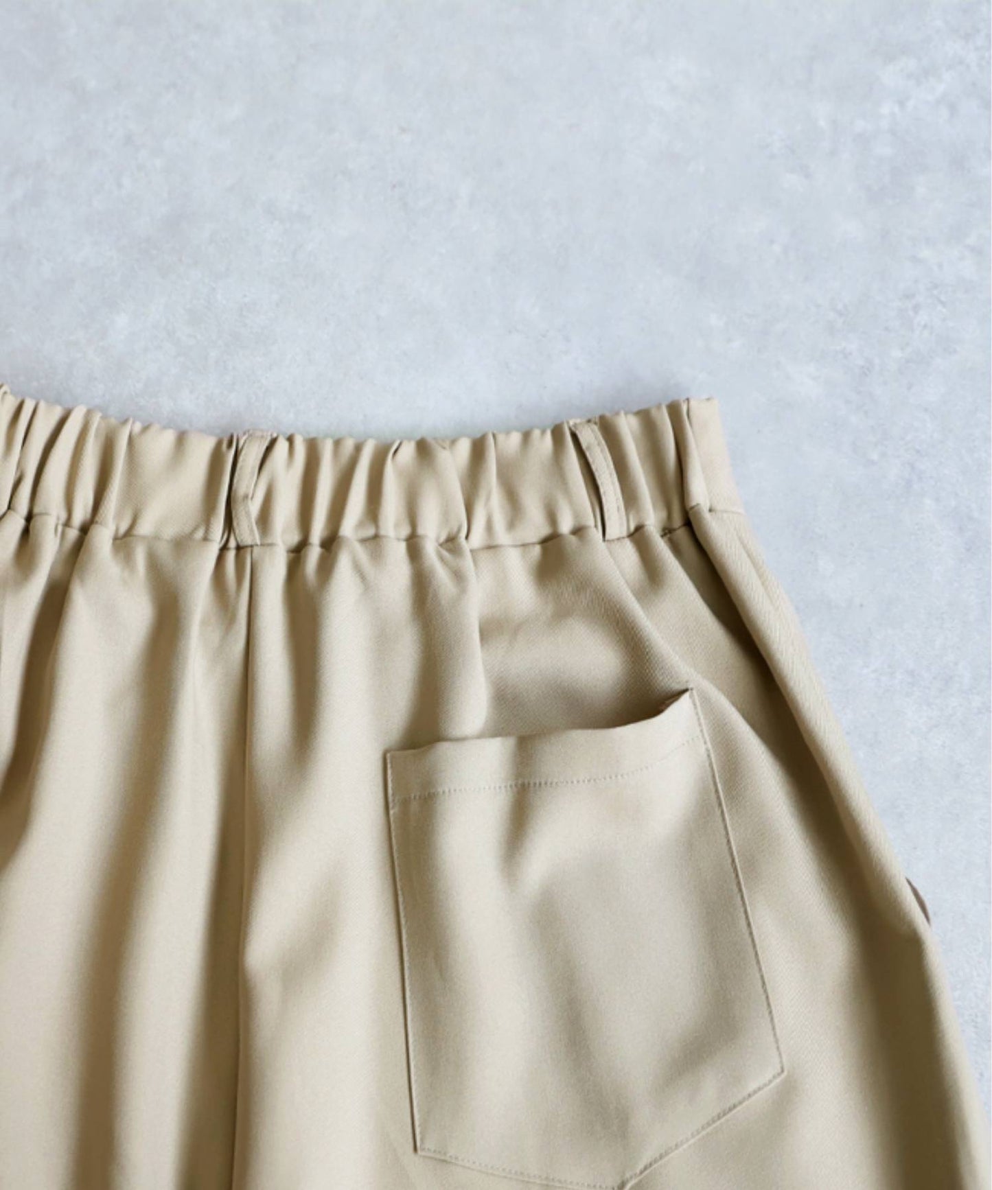 Tuck Design Pants Ladies