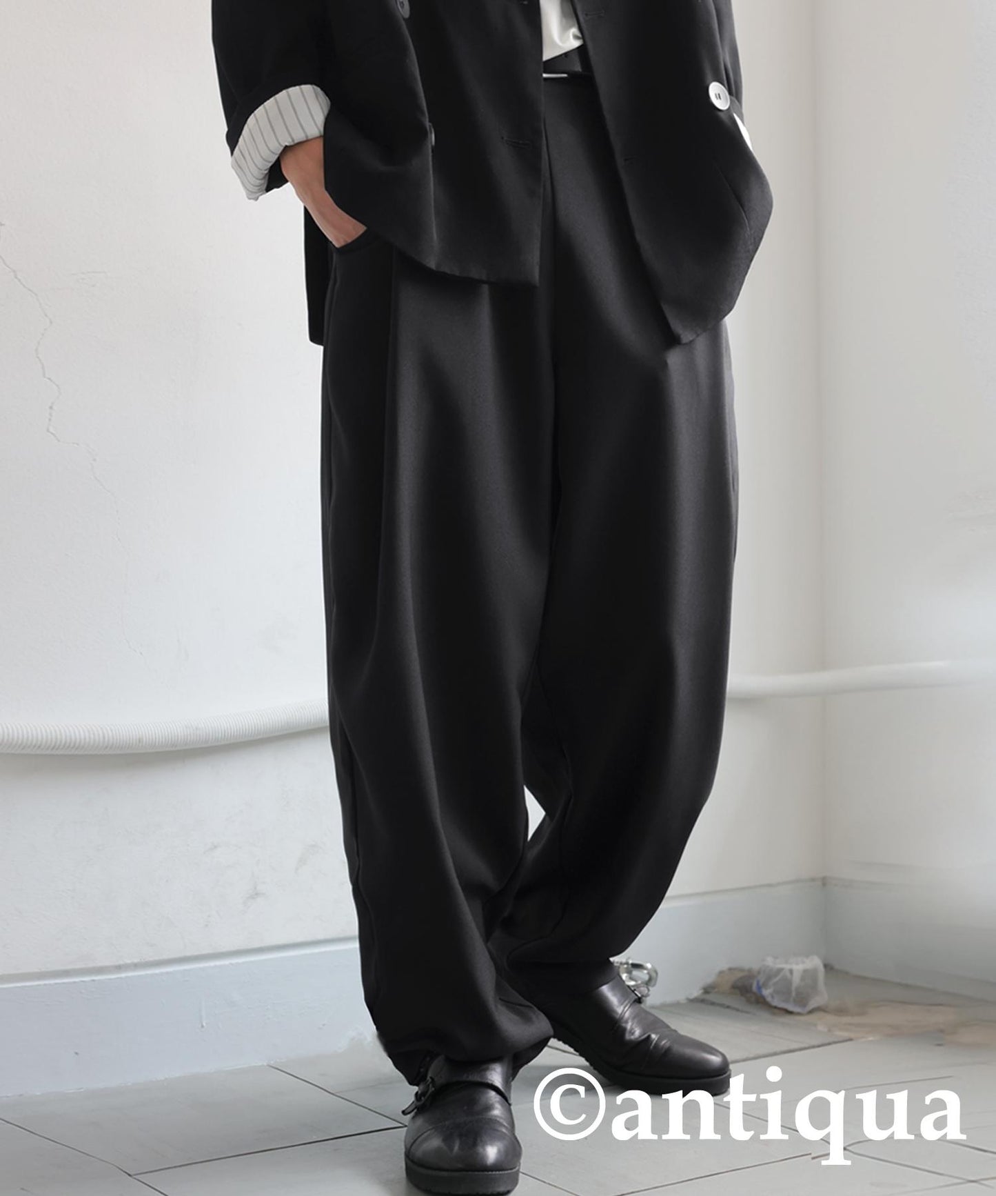 Men's Tuck Design Pants