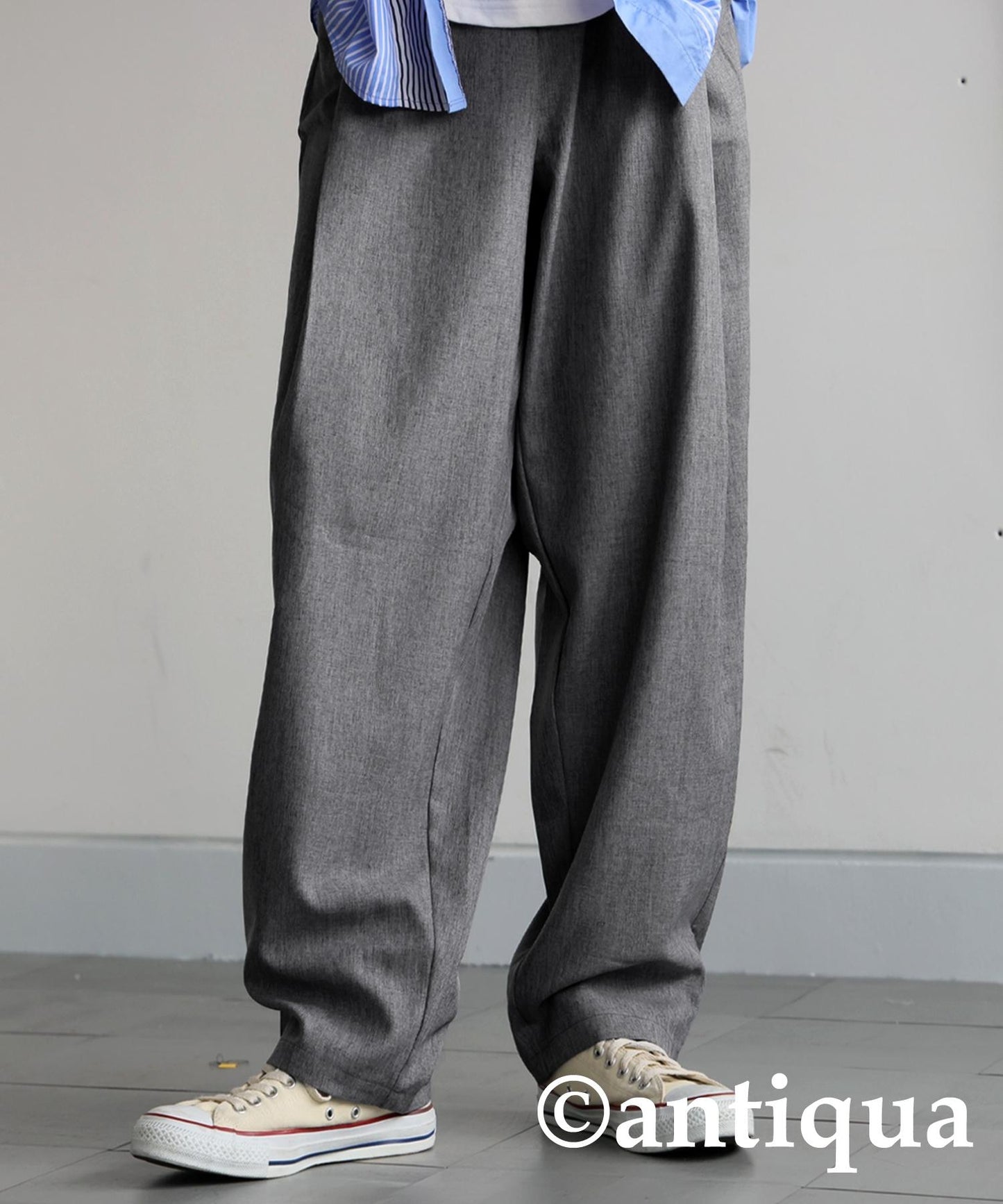 Men's Tuck Design Pants