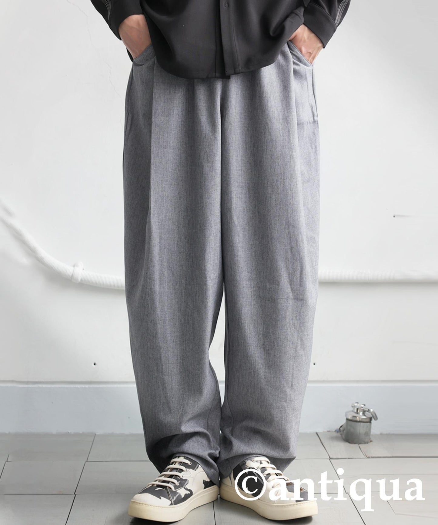 Men's Tuck Design Pants