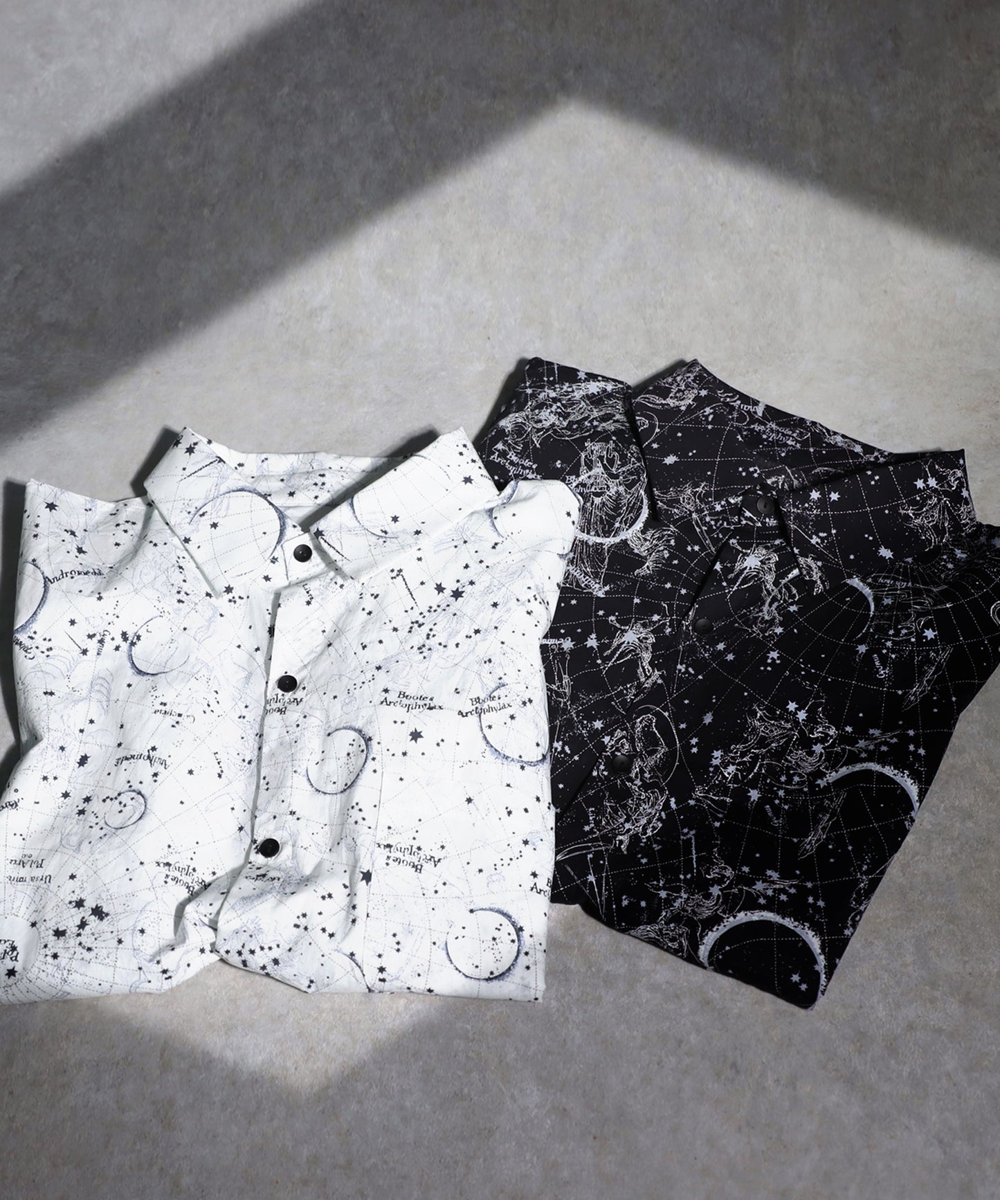 Constellation Pattern Design Shirt Men's