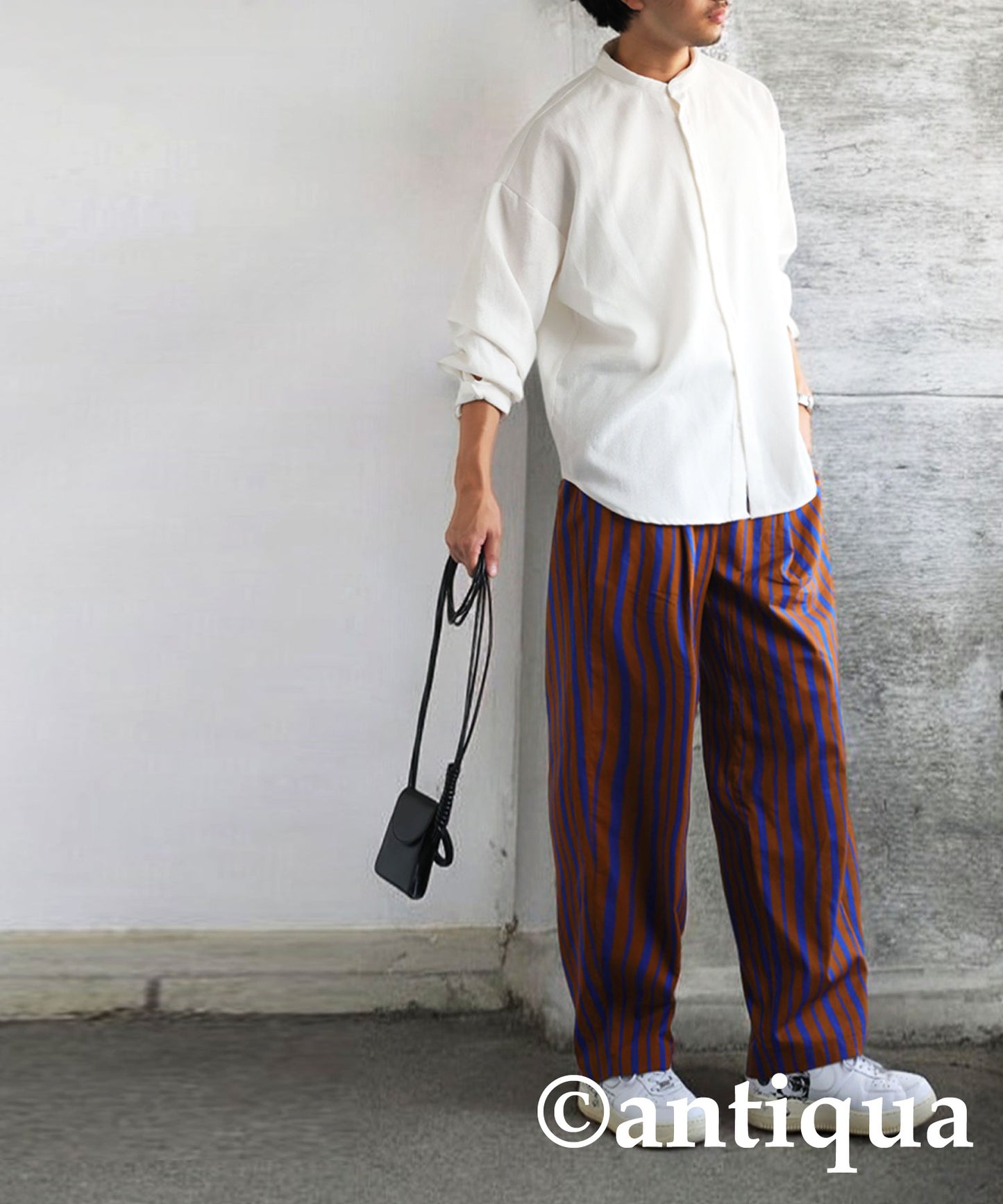 Striped Tuck Pants Men's