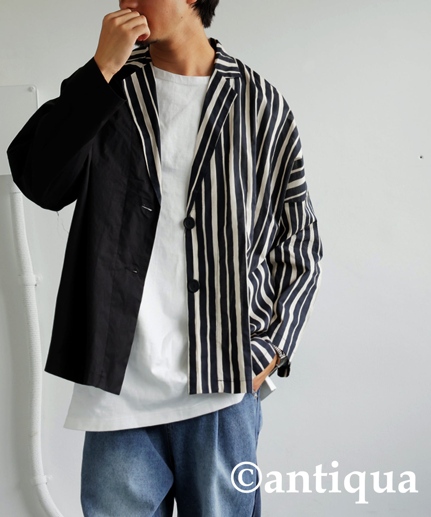 Striped Jacket Men's