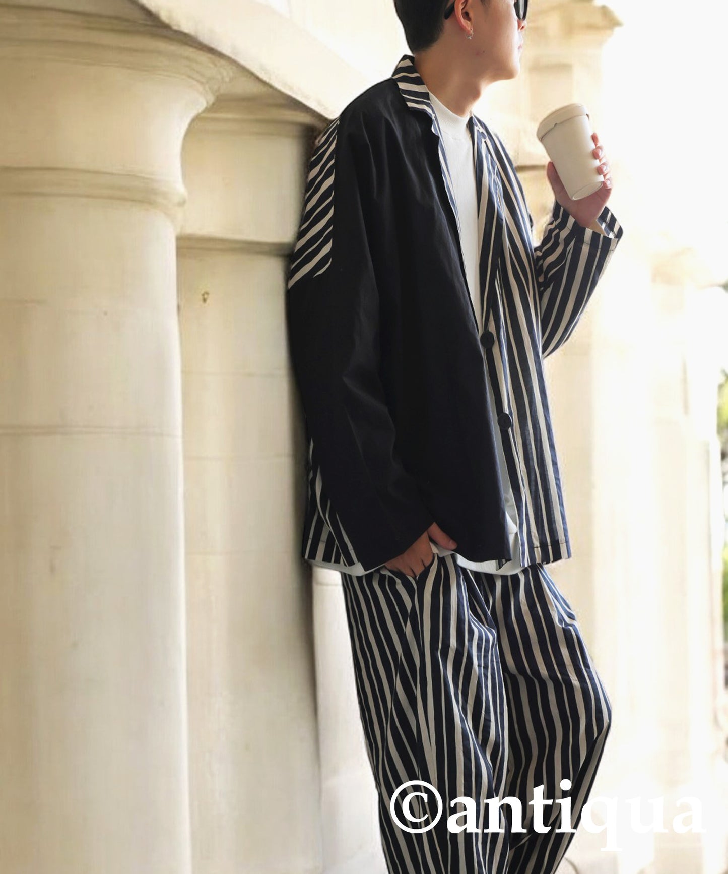 Striped Jacket Men's