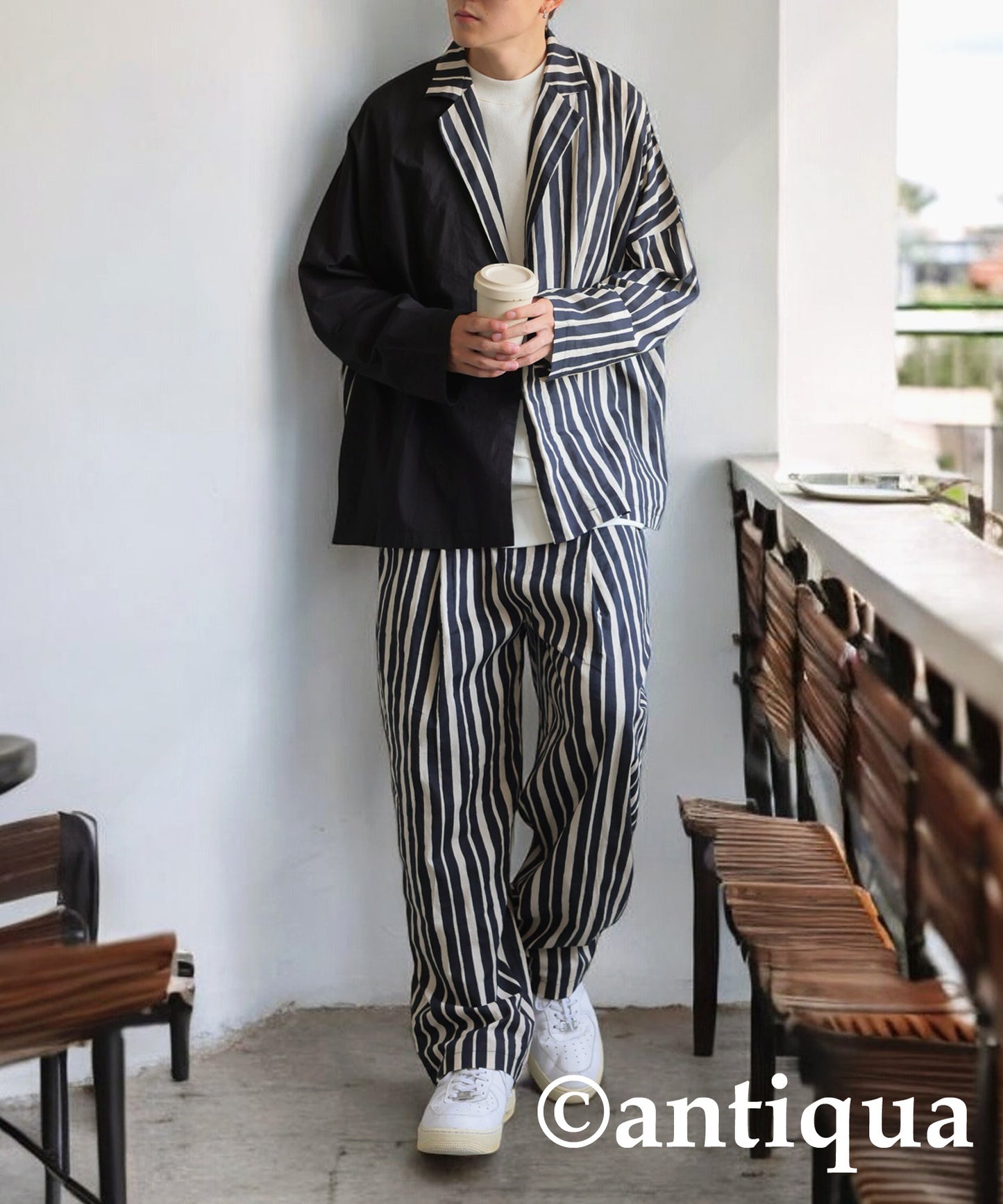 Striped Jacket Men's