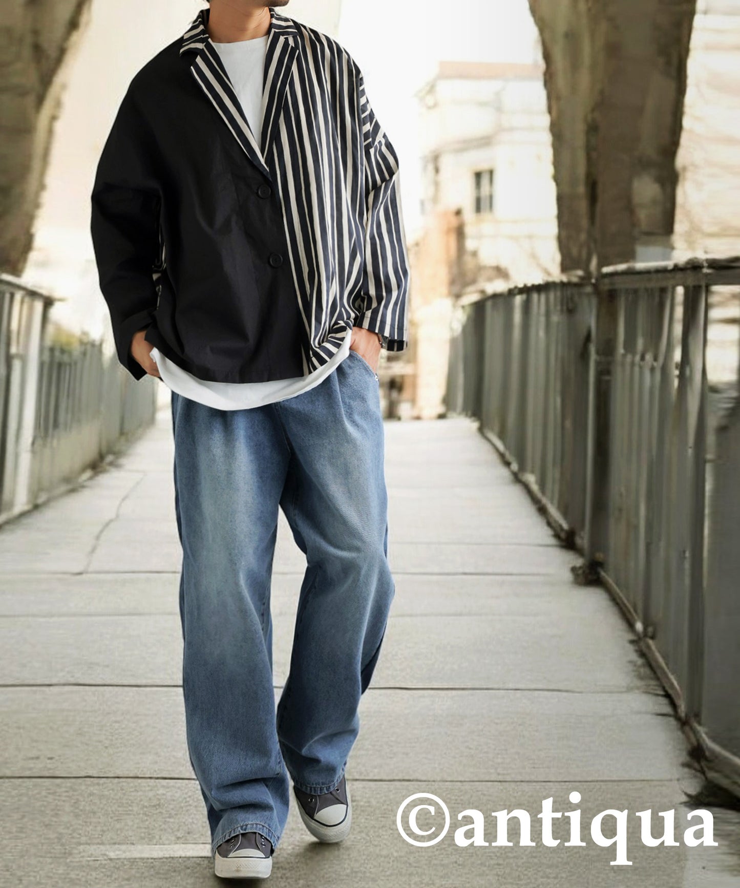 Striped Jacket Men's