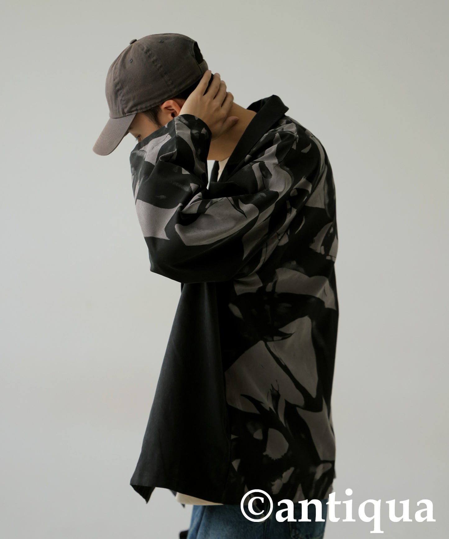 Pattern Switching Jacket Men's