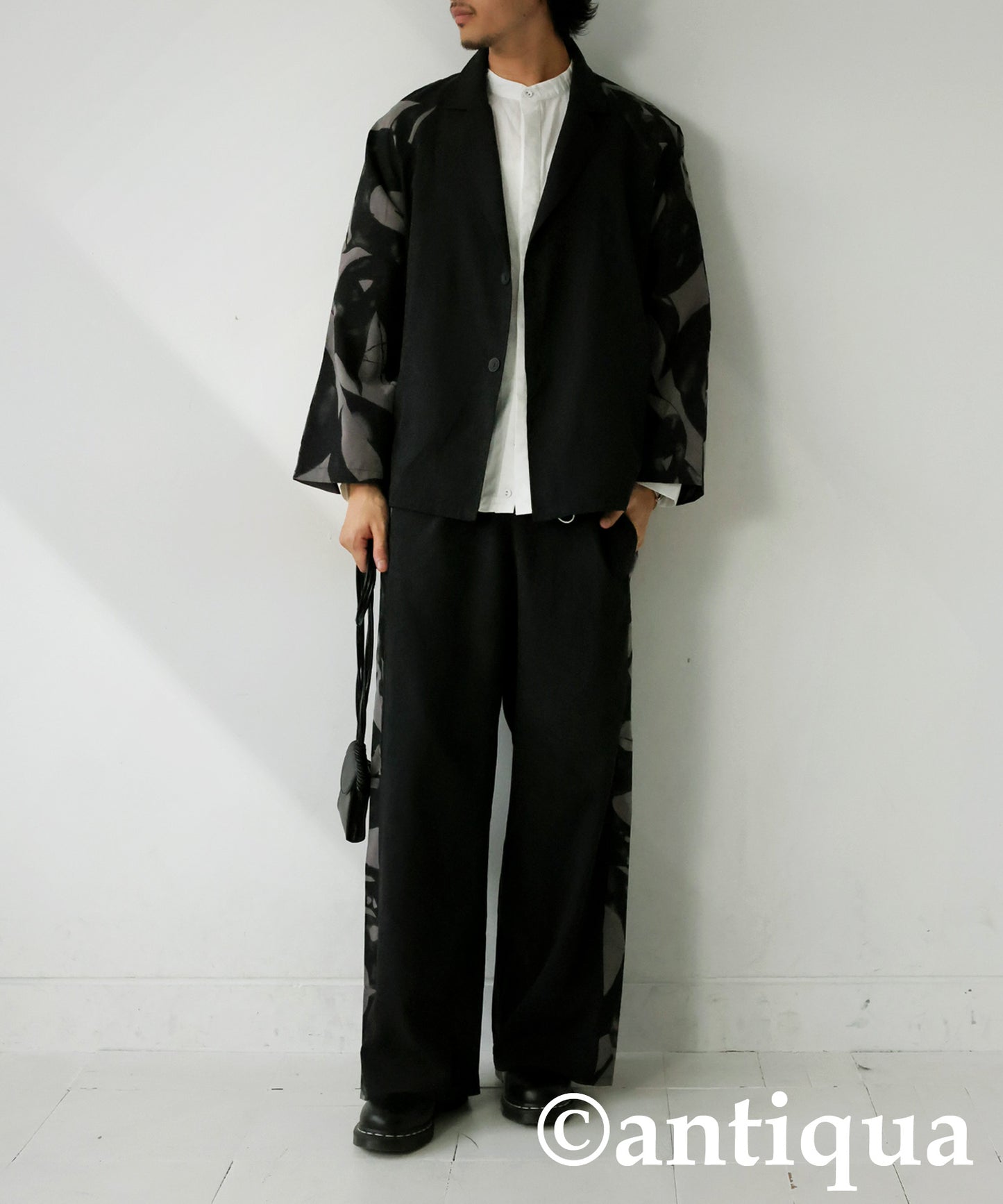 Pattern Switching Jacket Men's