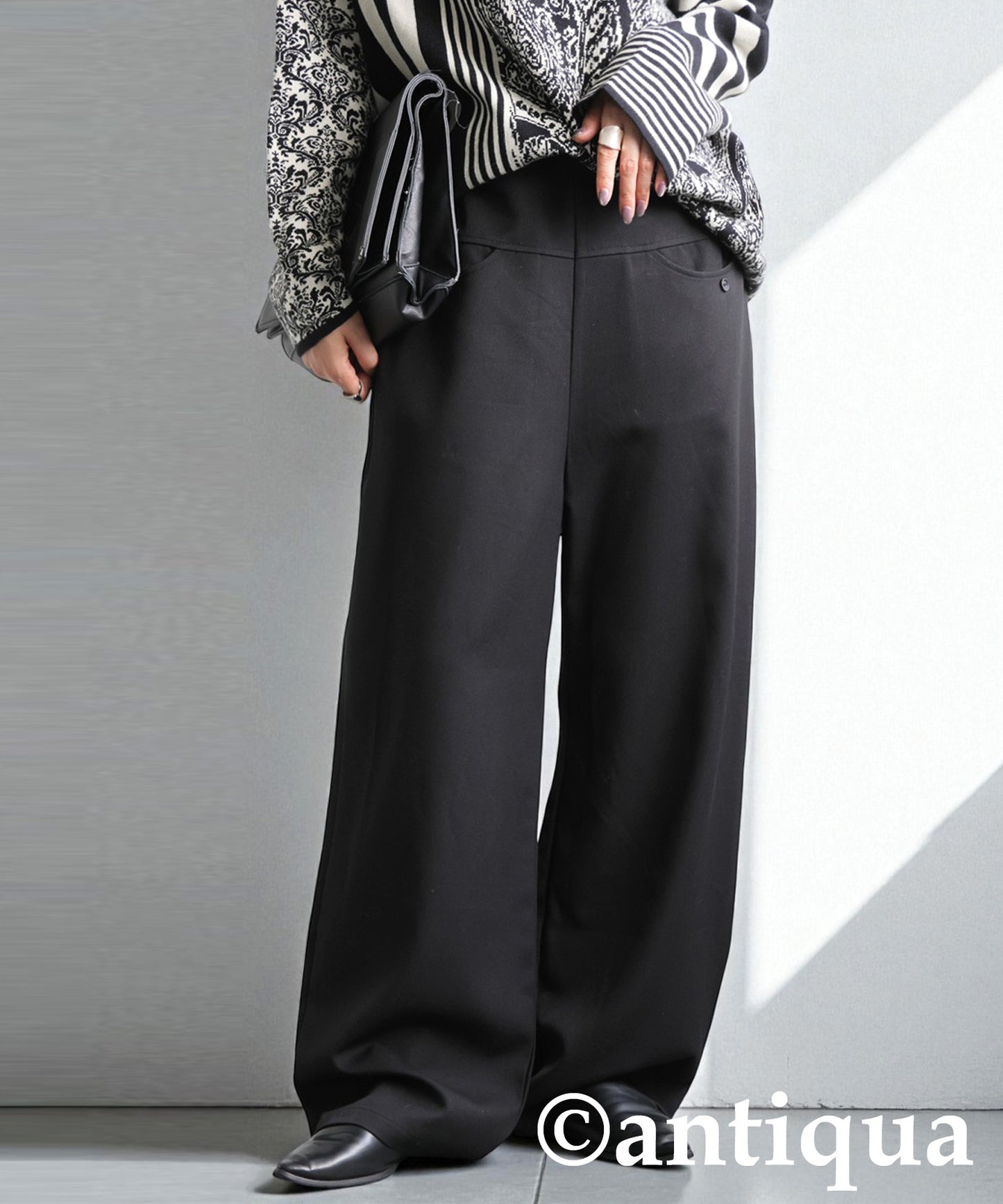 Easy Pants With Design Pockets Ladies