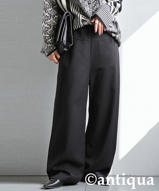 Easy Pants With Design Pockets Ladies