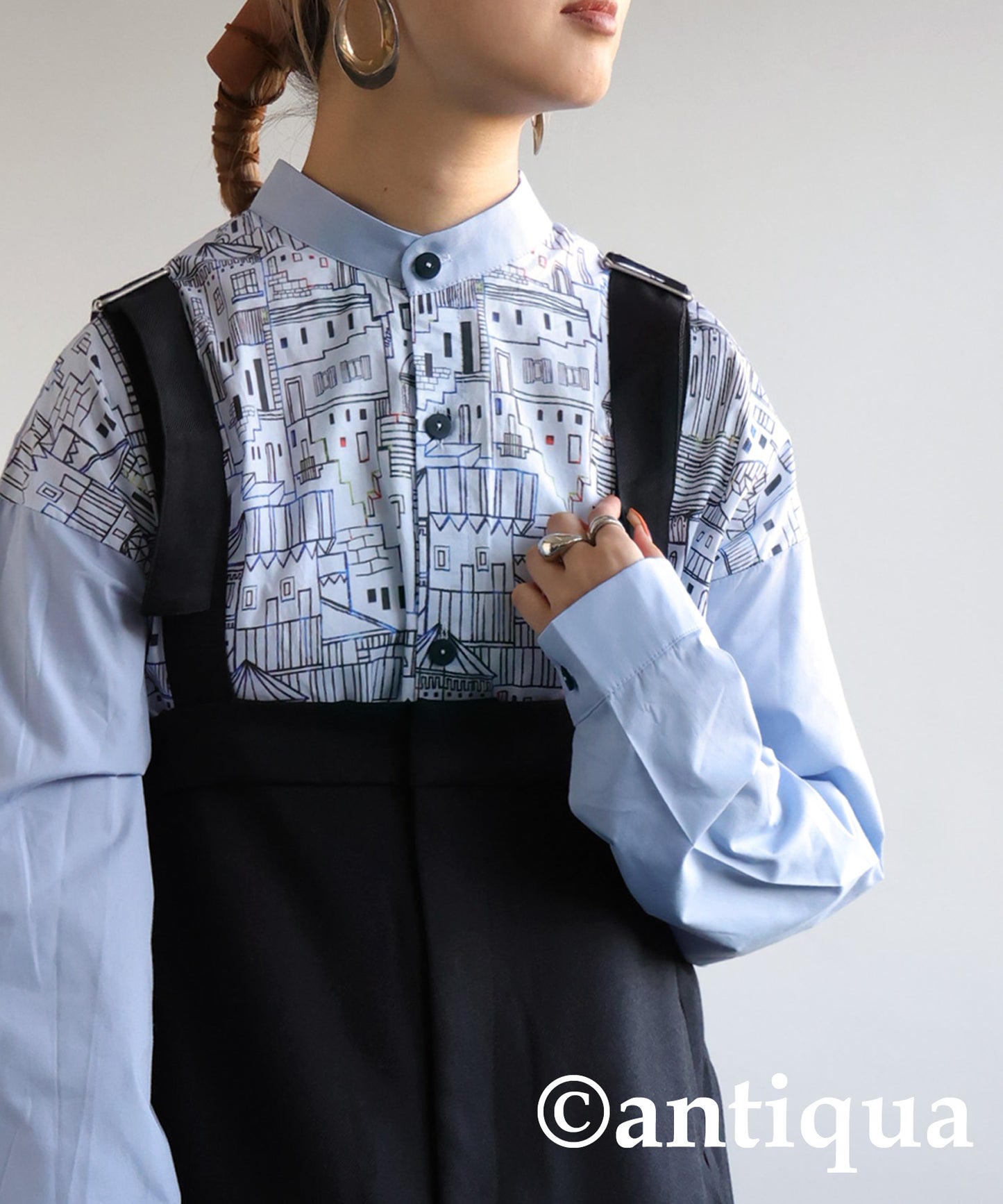 City Pattern Shirt Ladies