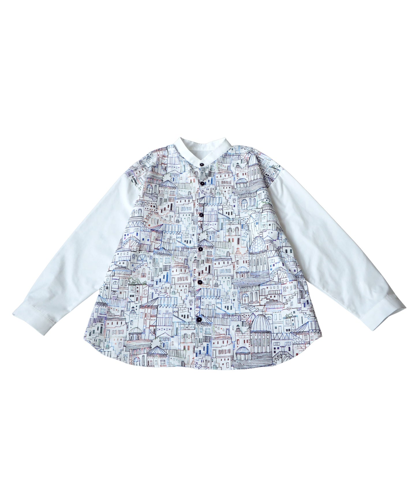 City Pattern Shirt Men's