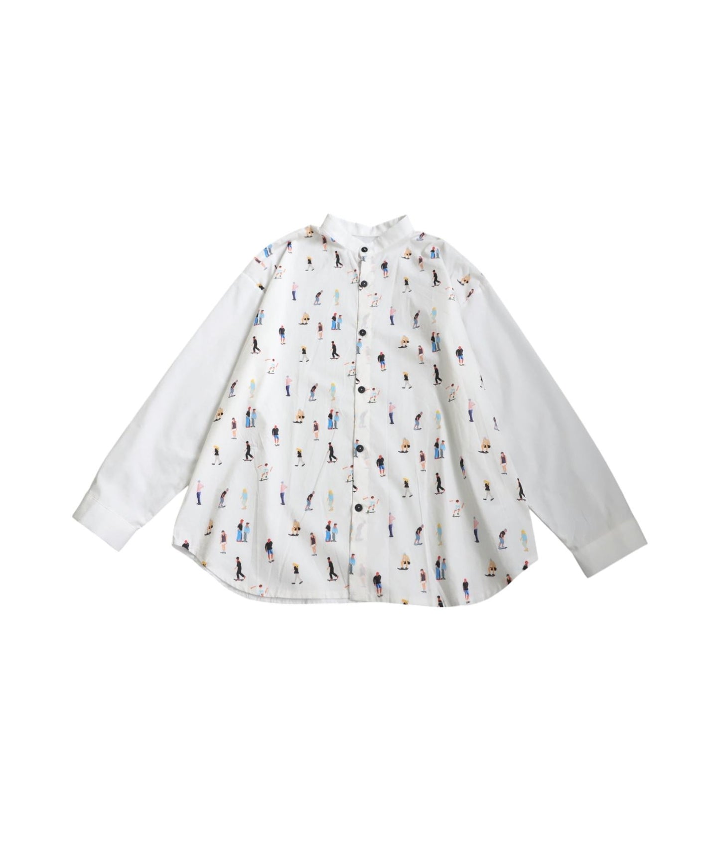 Ladies Human Pattern Shirt