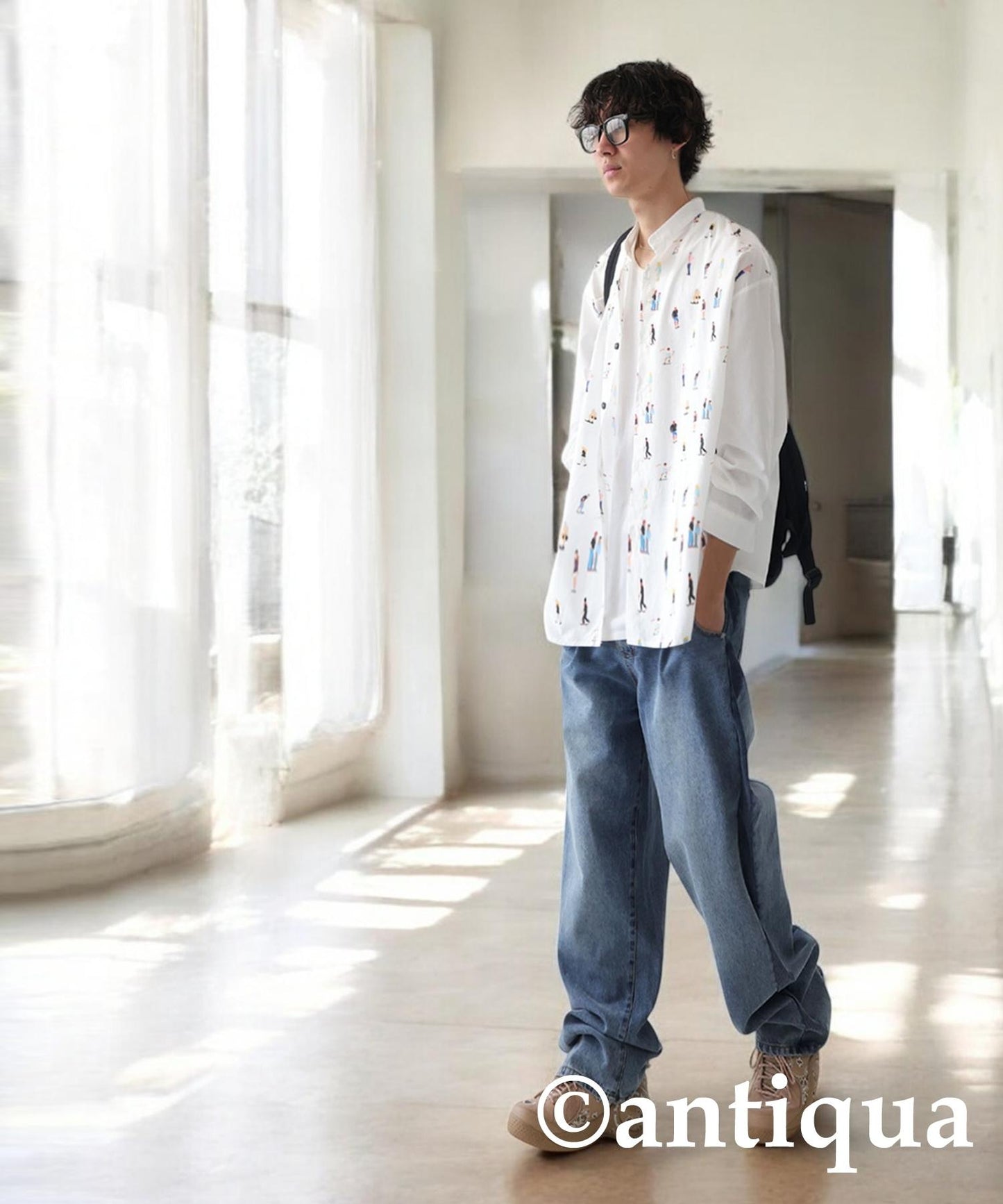 Men's Human Pattern Shirt