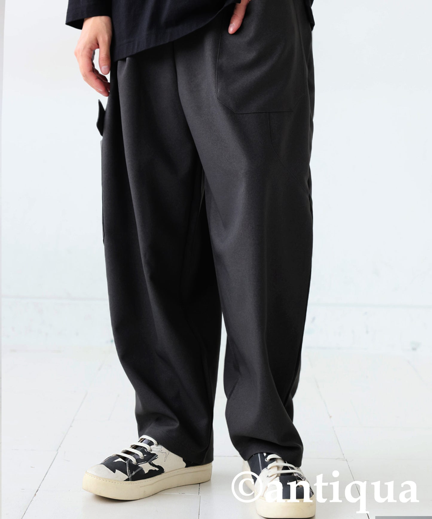 Pocket Design Pants Men's