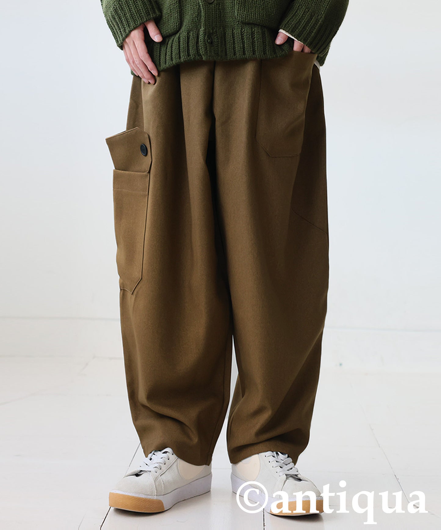 Pocket Design Pants Men's