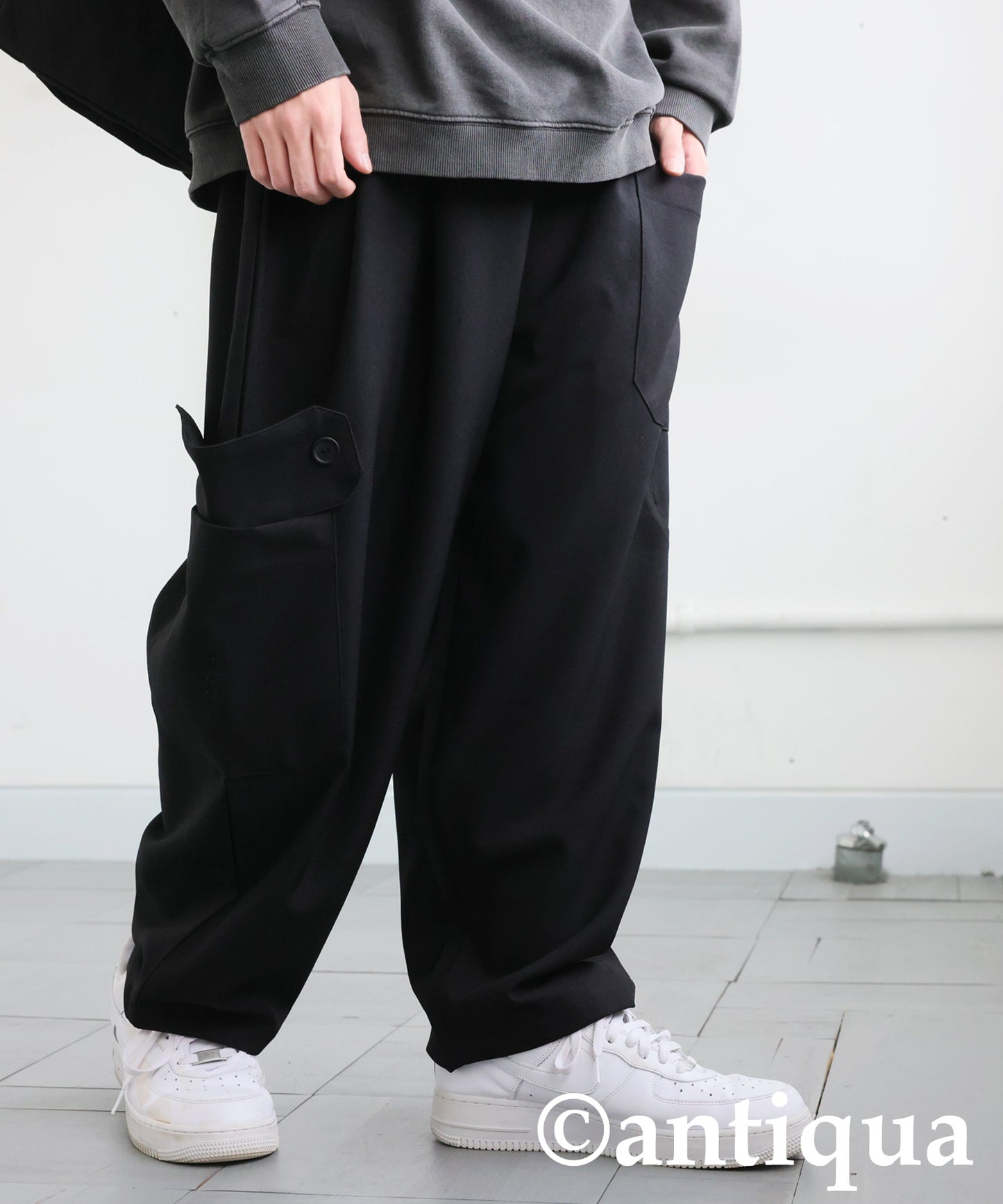 Pocket Design Pants Men's