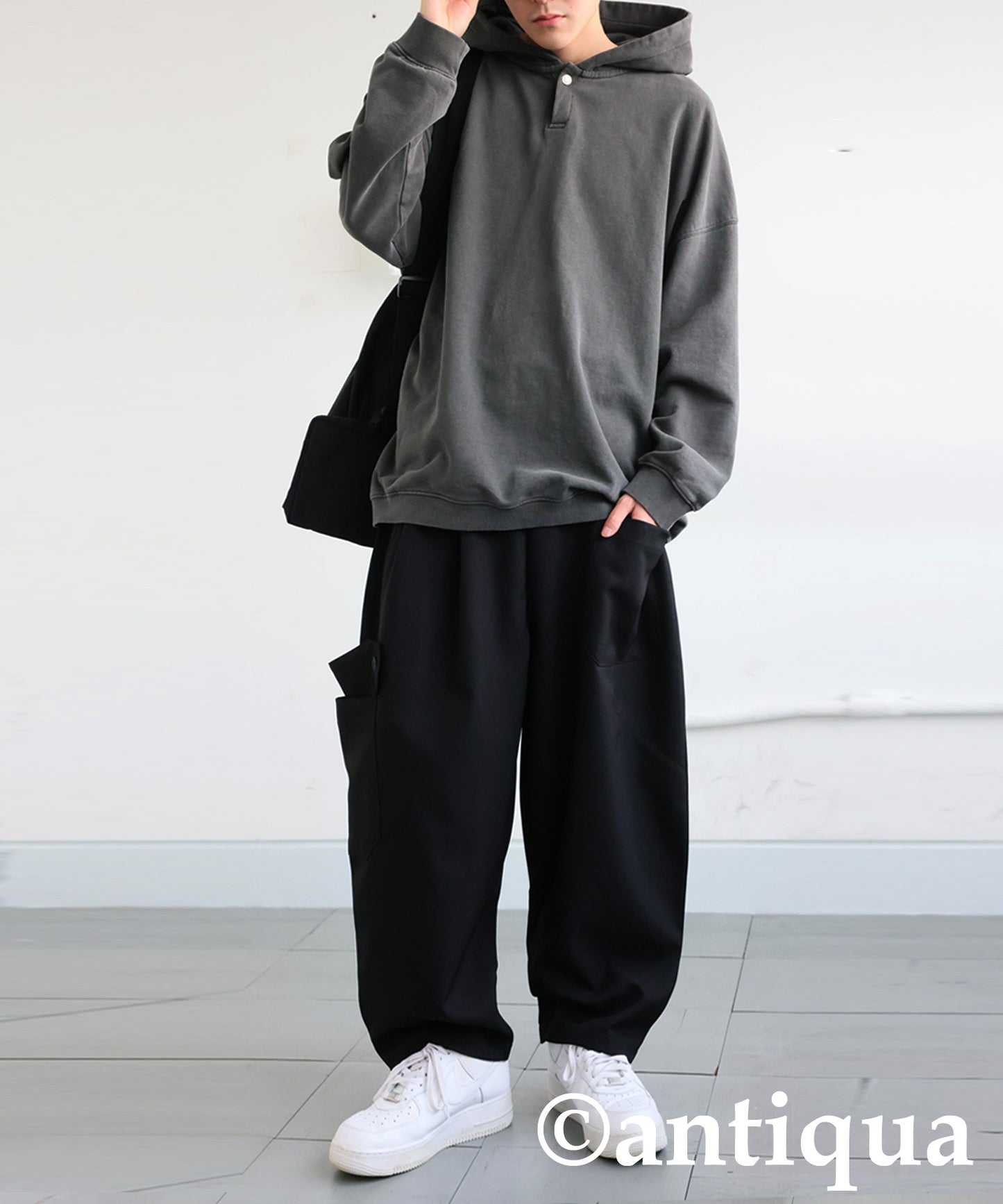 Pocket Design Pants Men's