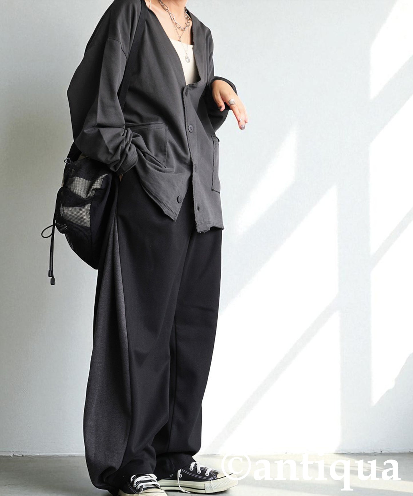 Tucked Wide Pants Ladies