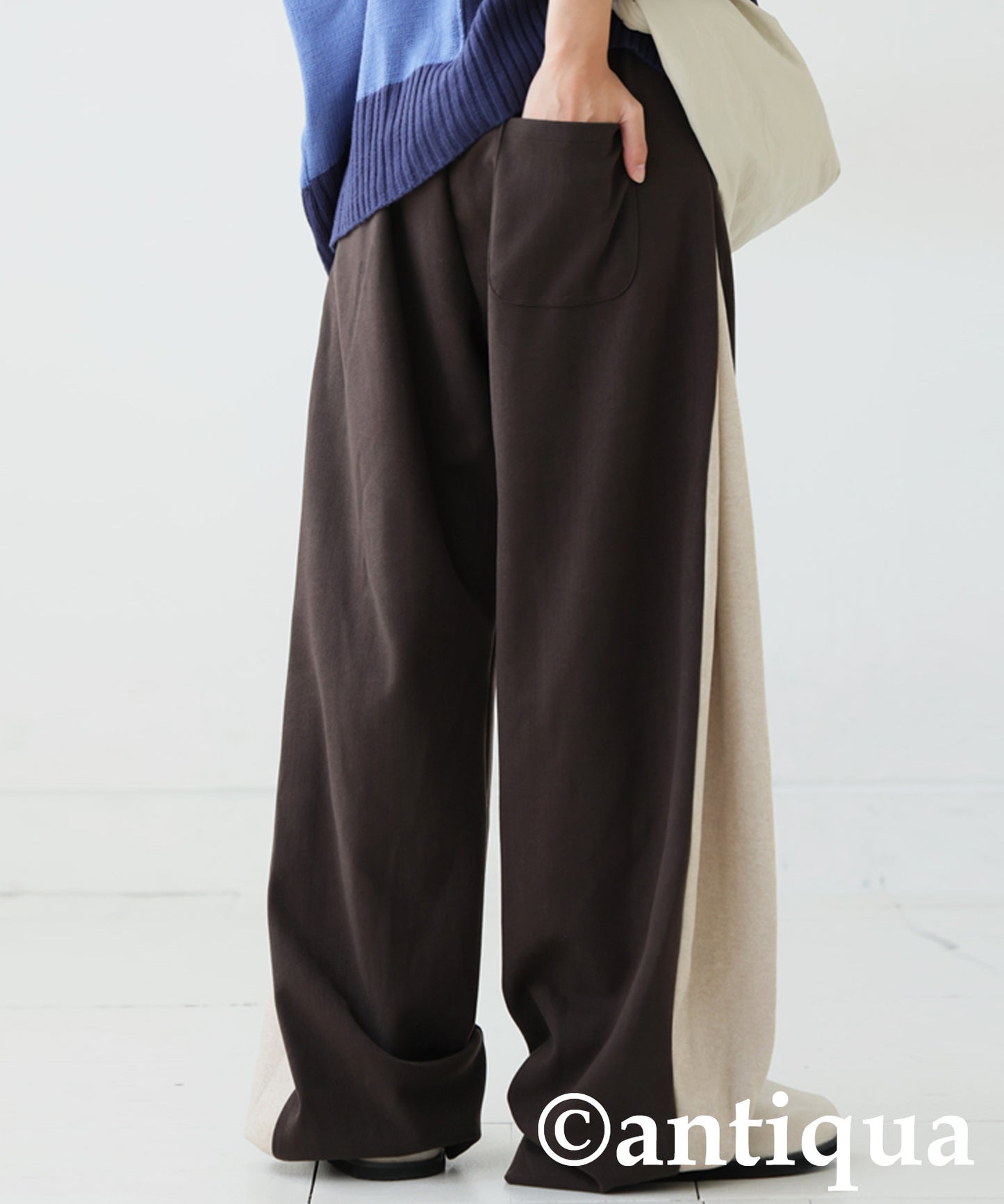 Tucked Wide Pants Ladies