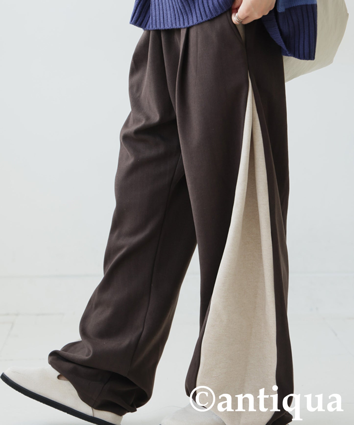 Tucked Wide Pants Ladies