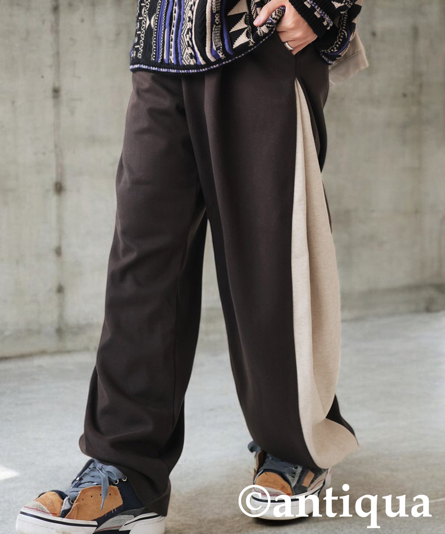 Tucked Wide Pants Men's