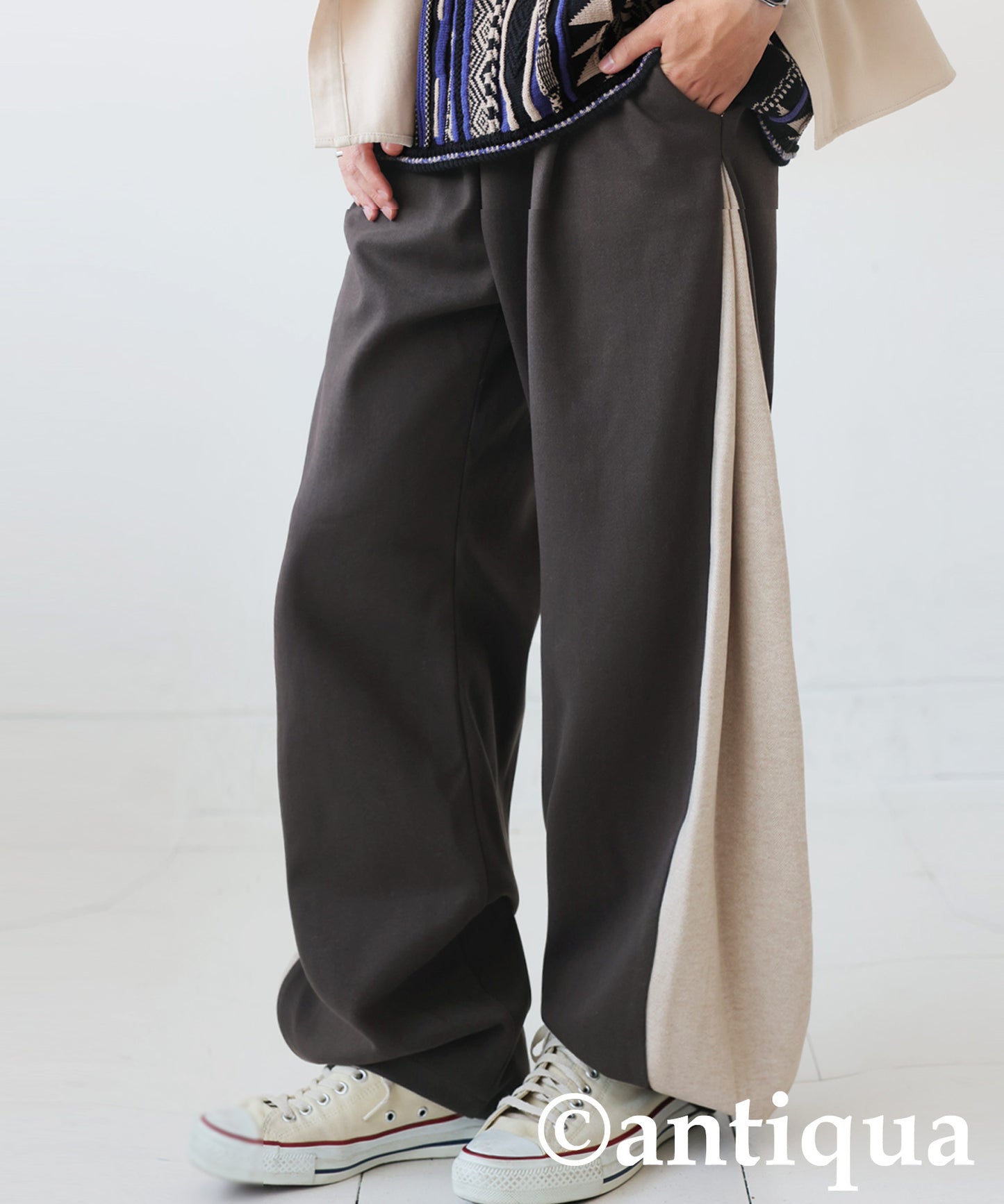 Tucked Wide Pants Men's