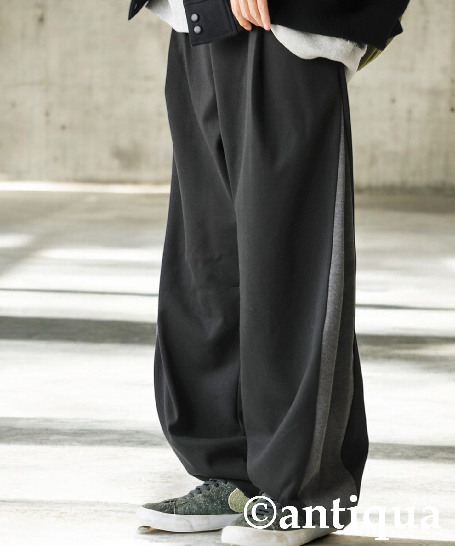 Tucked Wide Pants Men's