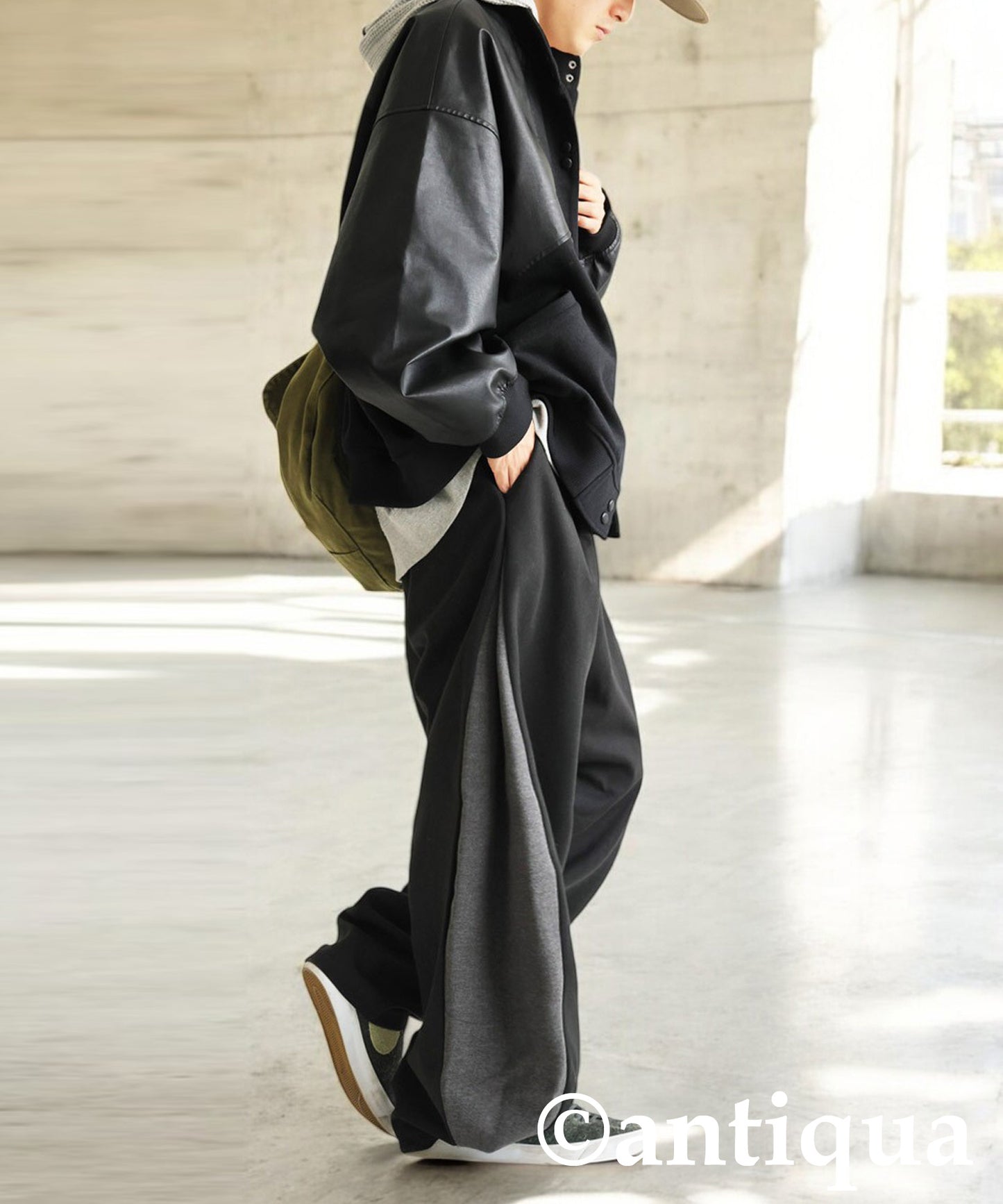 Tucked Wide Pants Men's