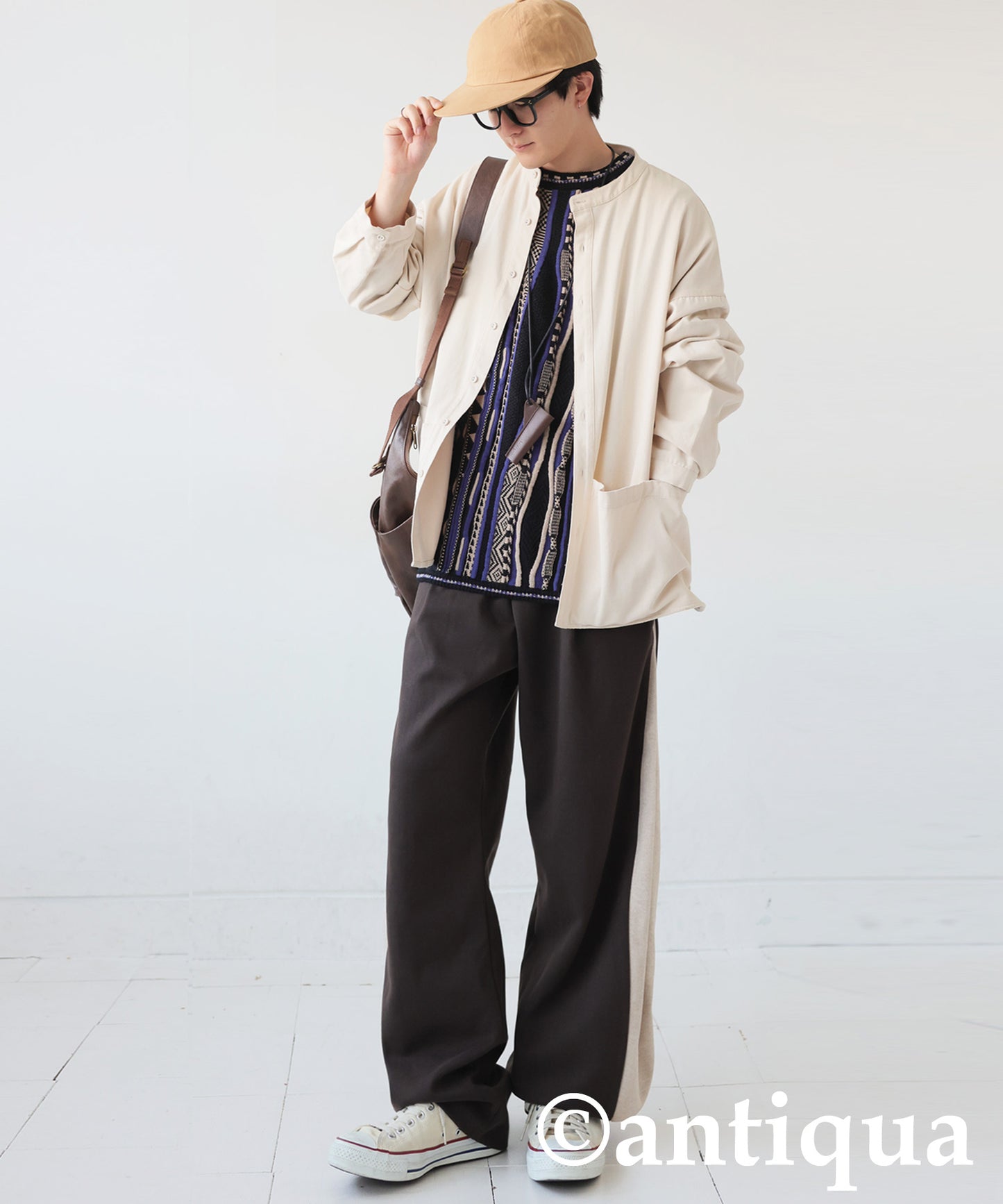 Tucked Wide Pants Men's