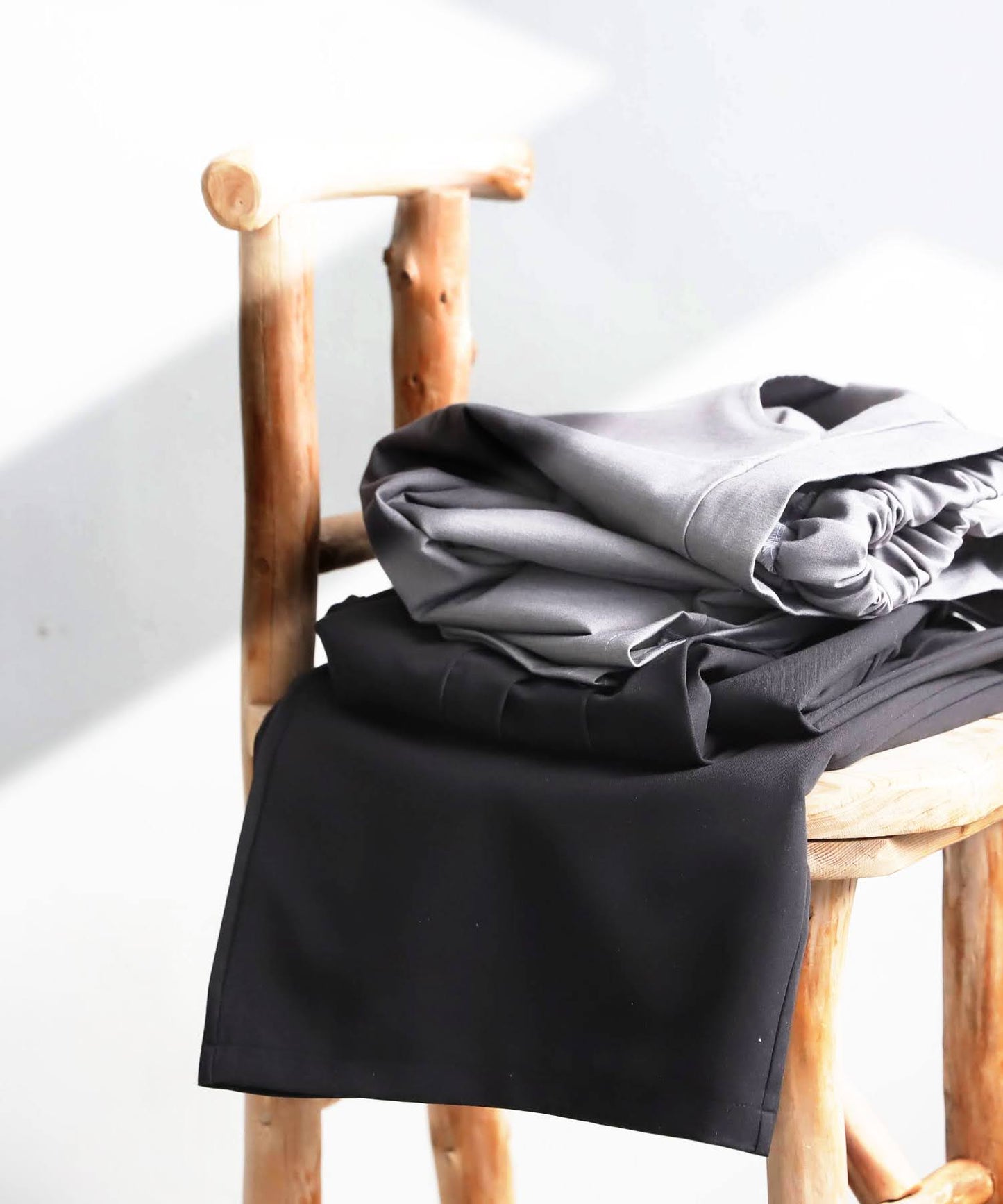 Men's Side Pleated Pants