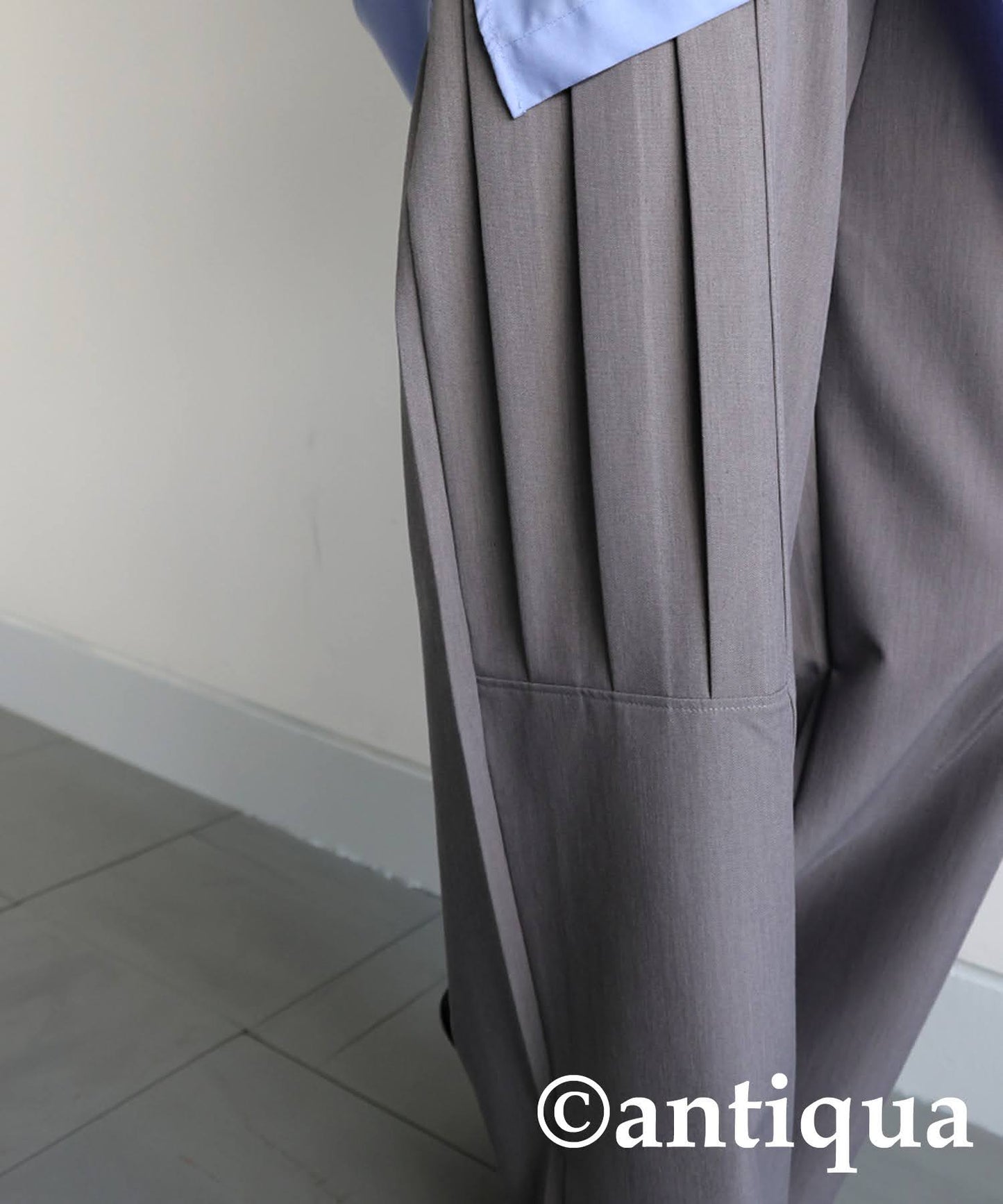 Ladies Side Pleated Pants