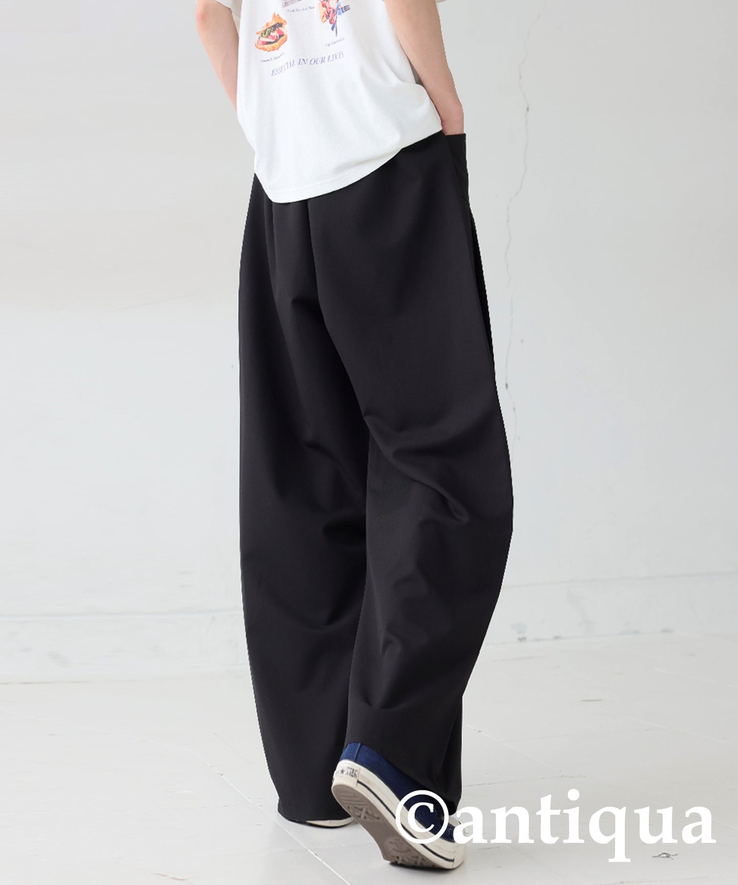 Men's Side Pleated Pants