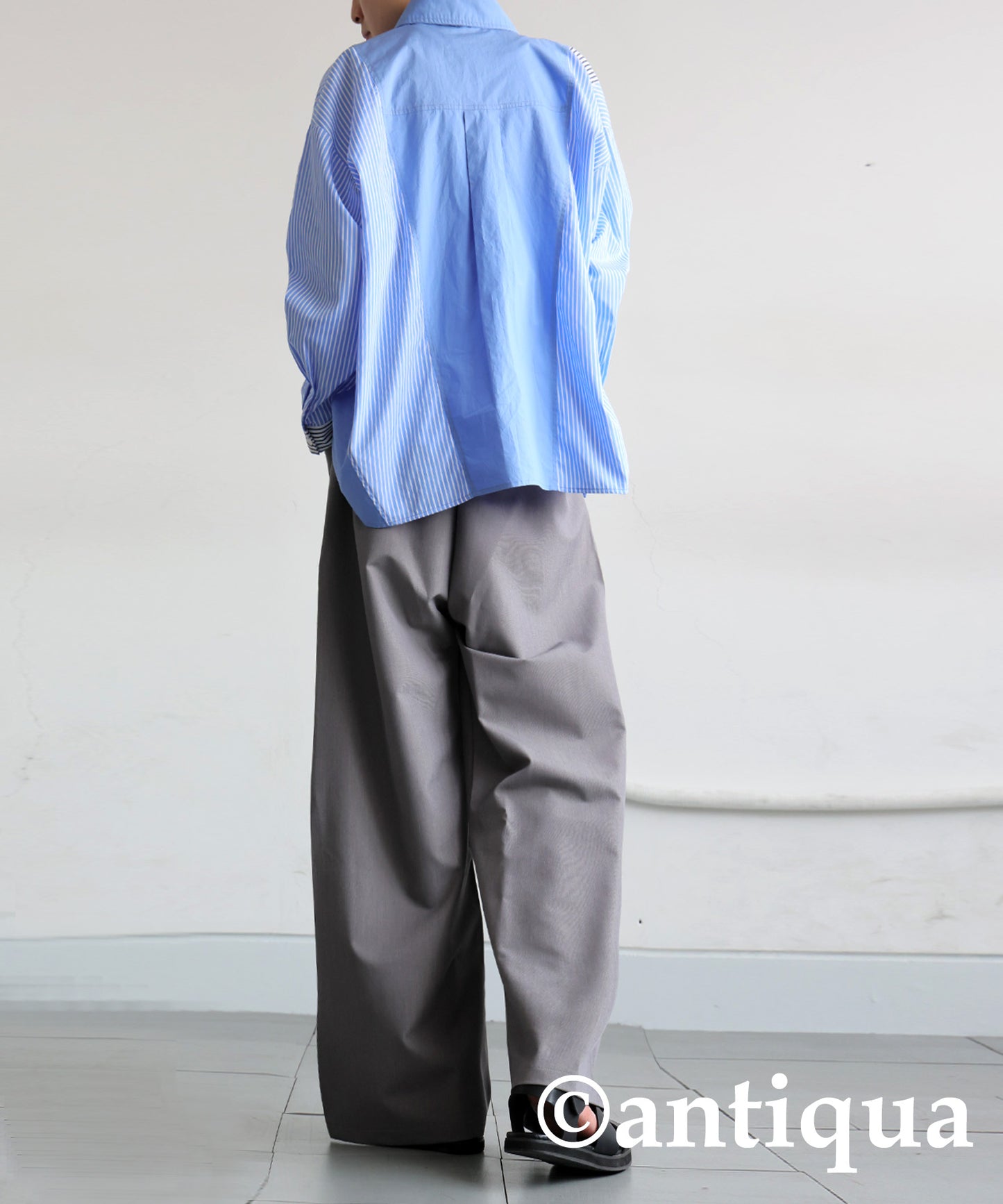 Men's Side Pleated Pants