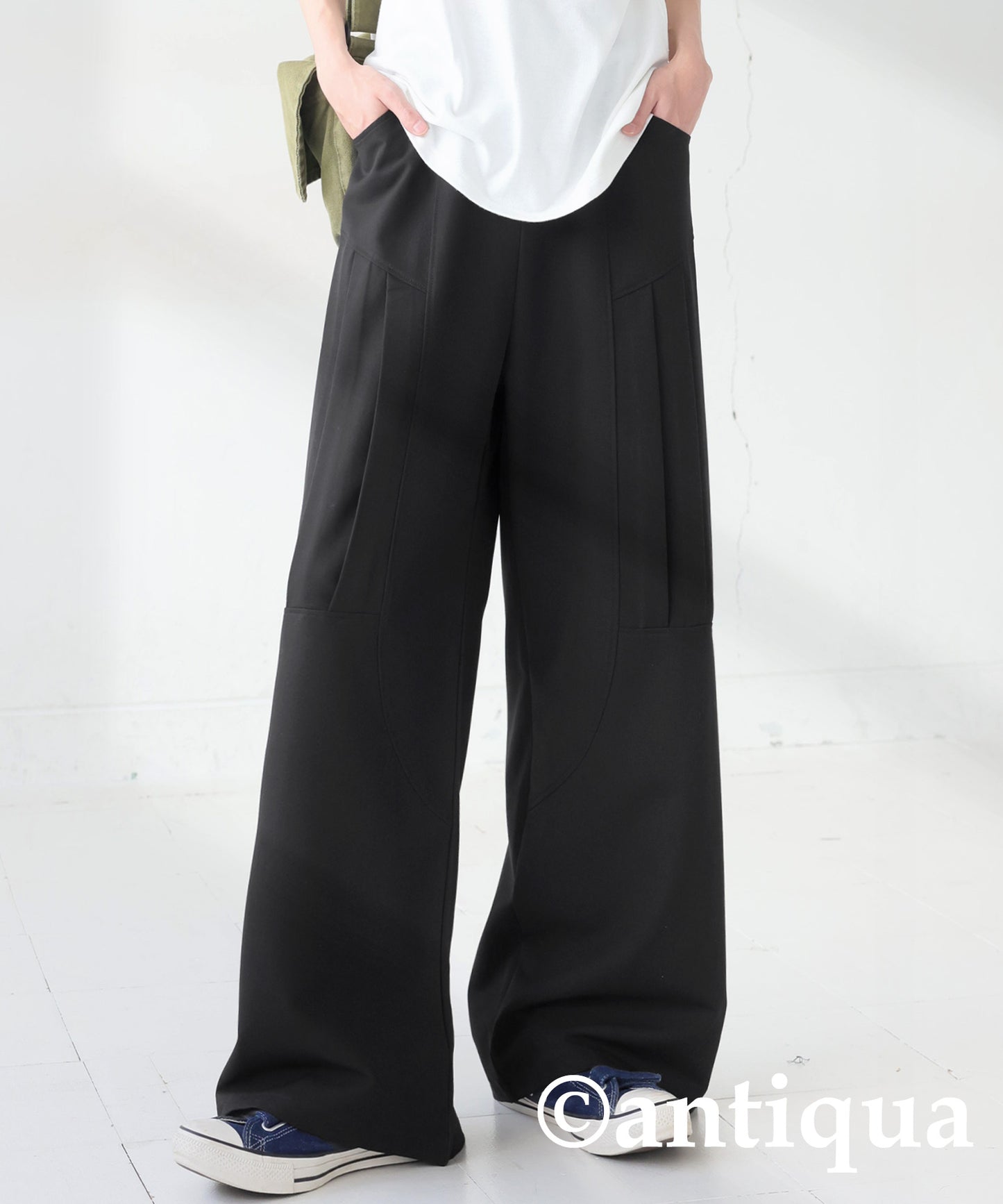 Men's Side Pleated Pants