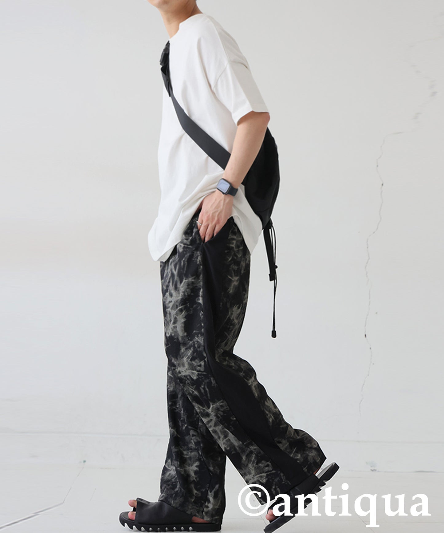 Men's Nuance Pattern Nylon Pants