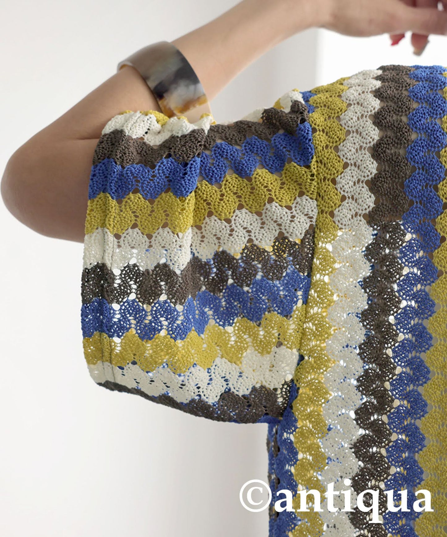 Ladies Lace Knit T-Shirt