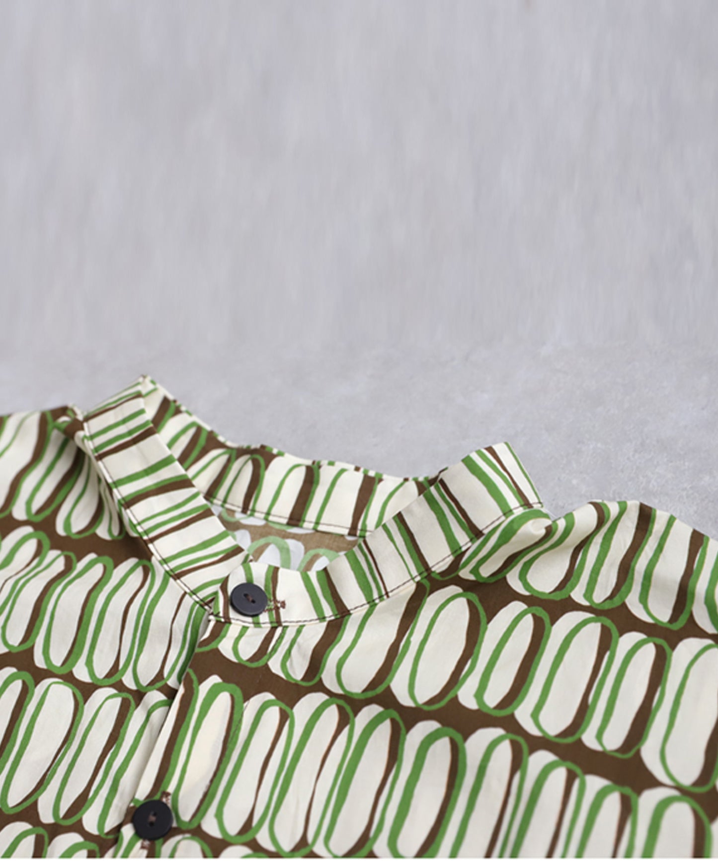 Men's Retro Print Shirt