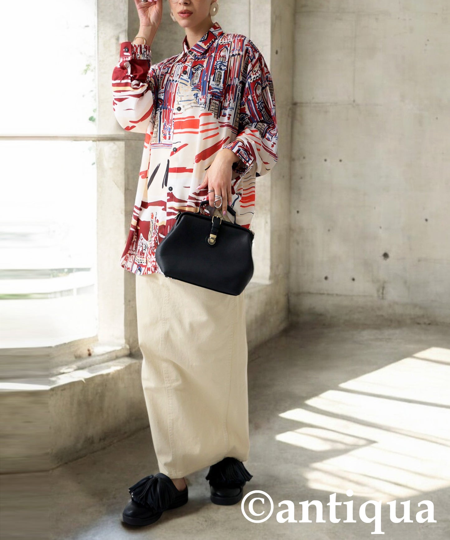 City Pattern Shirt Ladies