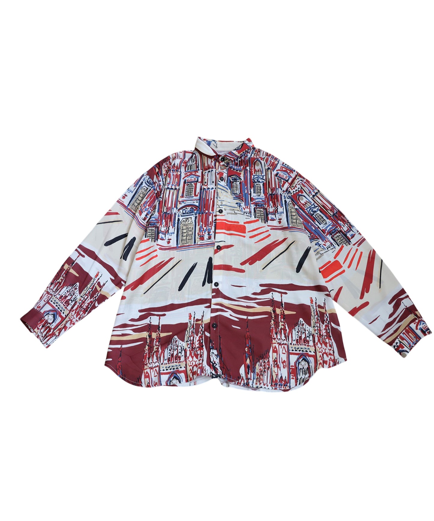 City Pattern Shirt Ladies