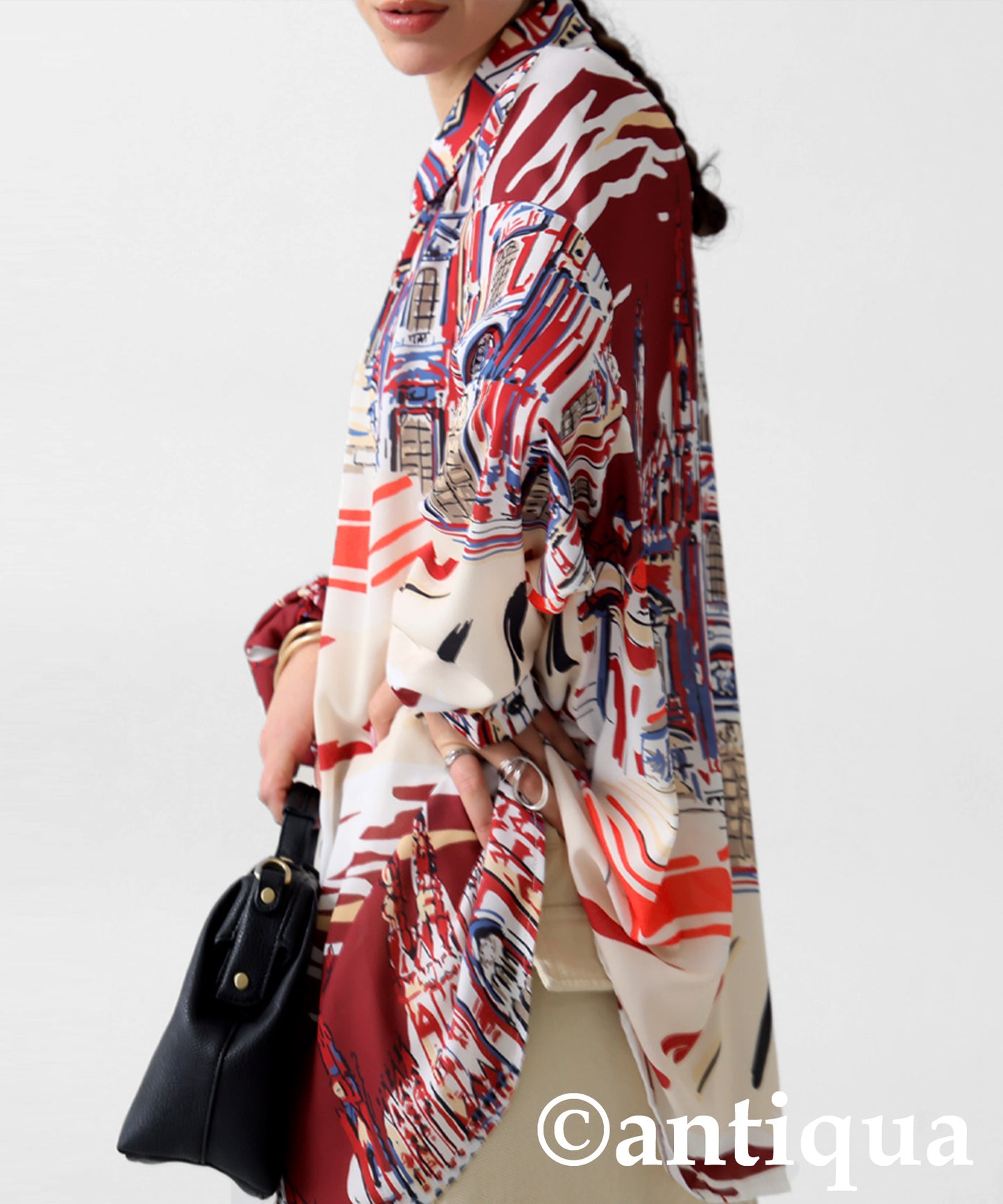 City Pattern Shirt Ladies