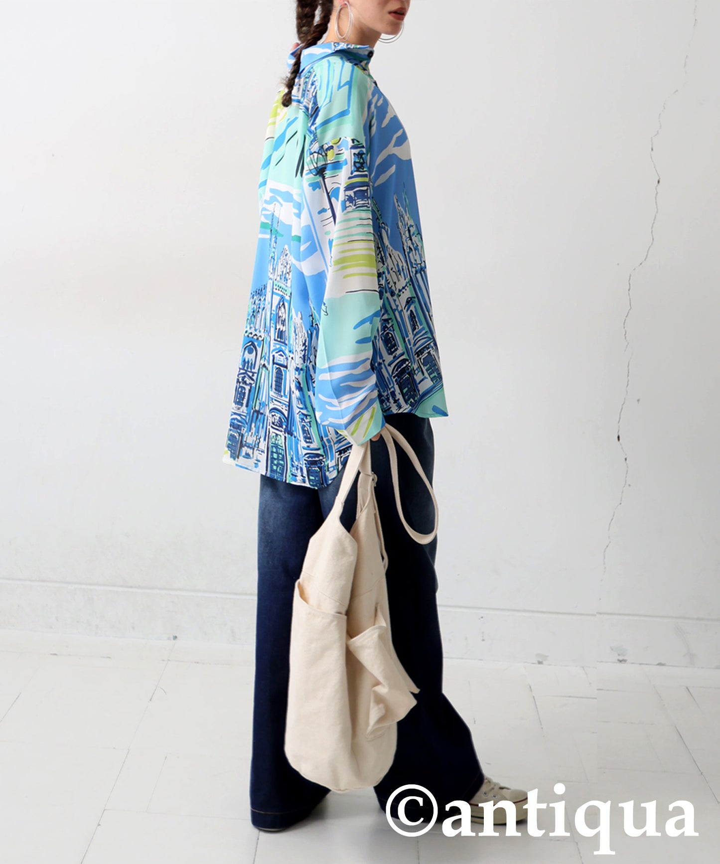 City Pattern Shirt Ladies