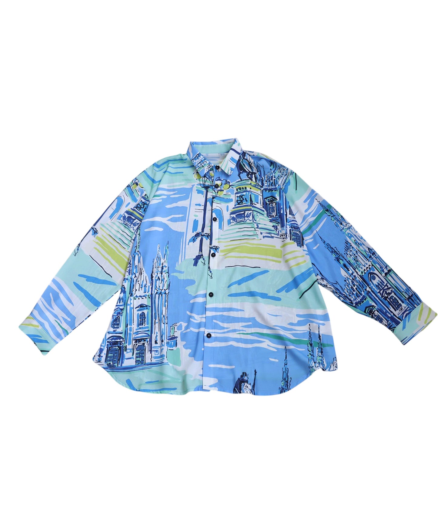City Pattern Shirt Ladies