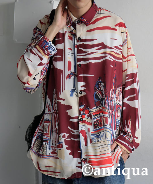 Men's City Pattern Shirt